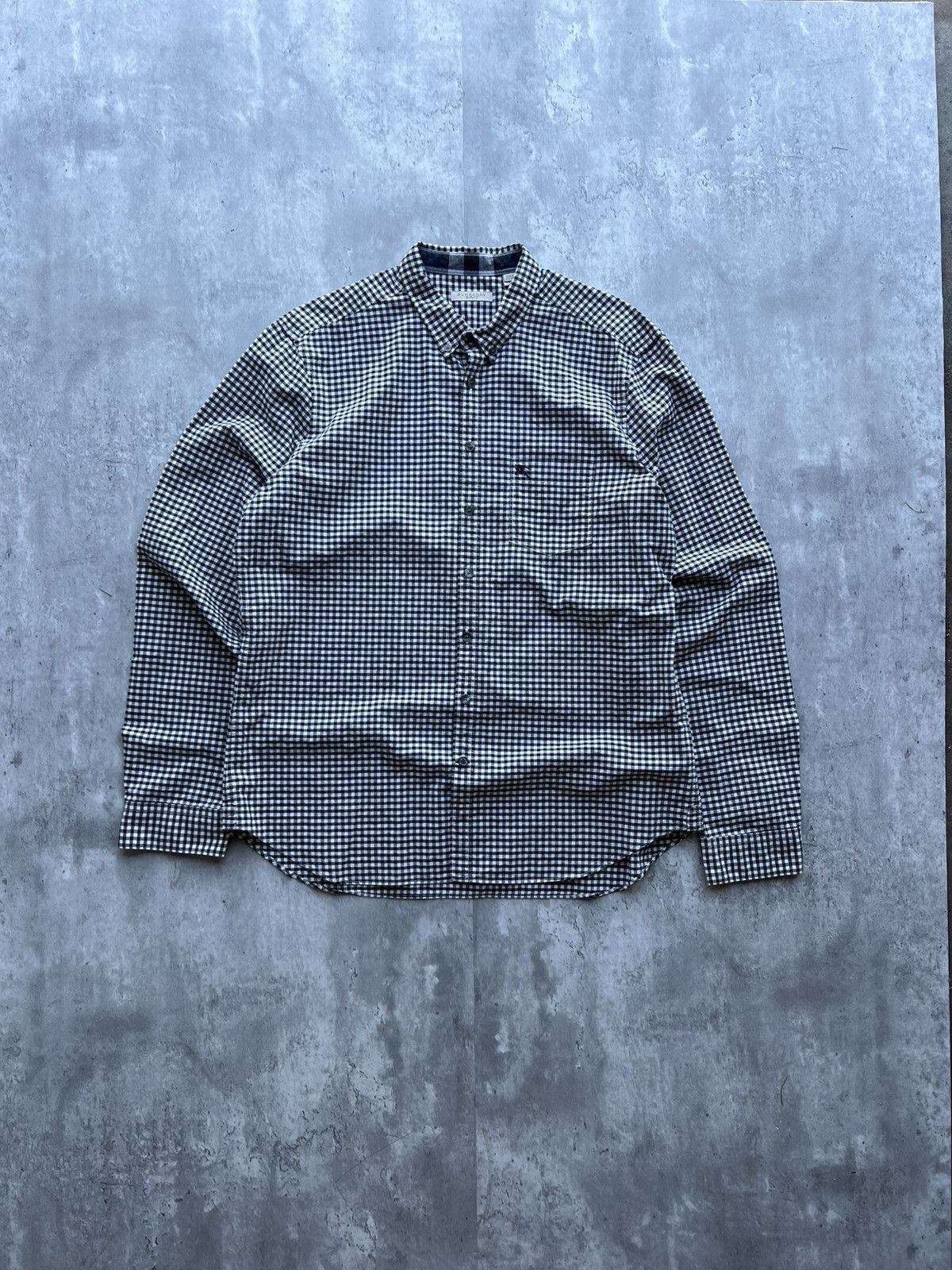 Burberry Burberry Checkered Button Up Shirt Long Sleeve Size US XL / EU 56 / 4 - 1 Thumbnail