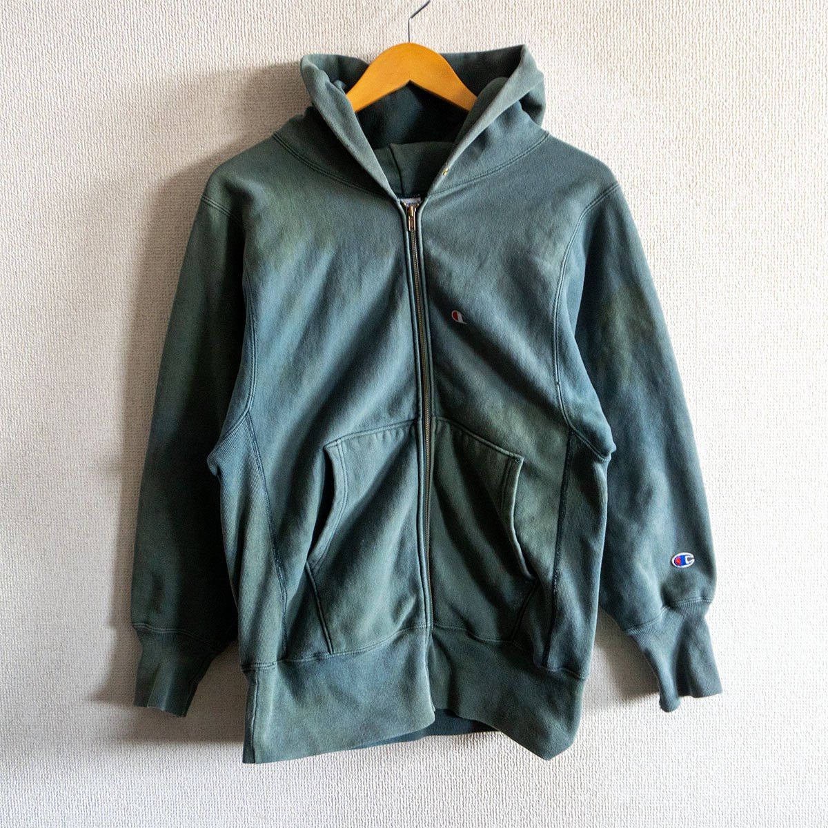 Champion Champion 90S Reverse Weave Zip Hoodie Size M Size US M / EU 48-50 / 2 - 1 Thumbnail