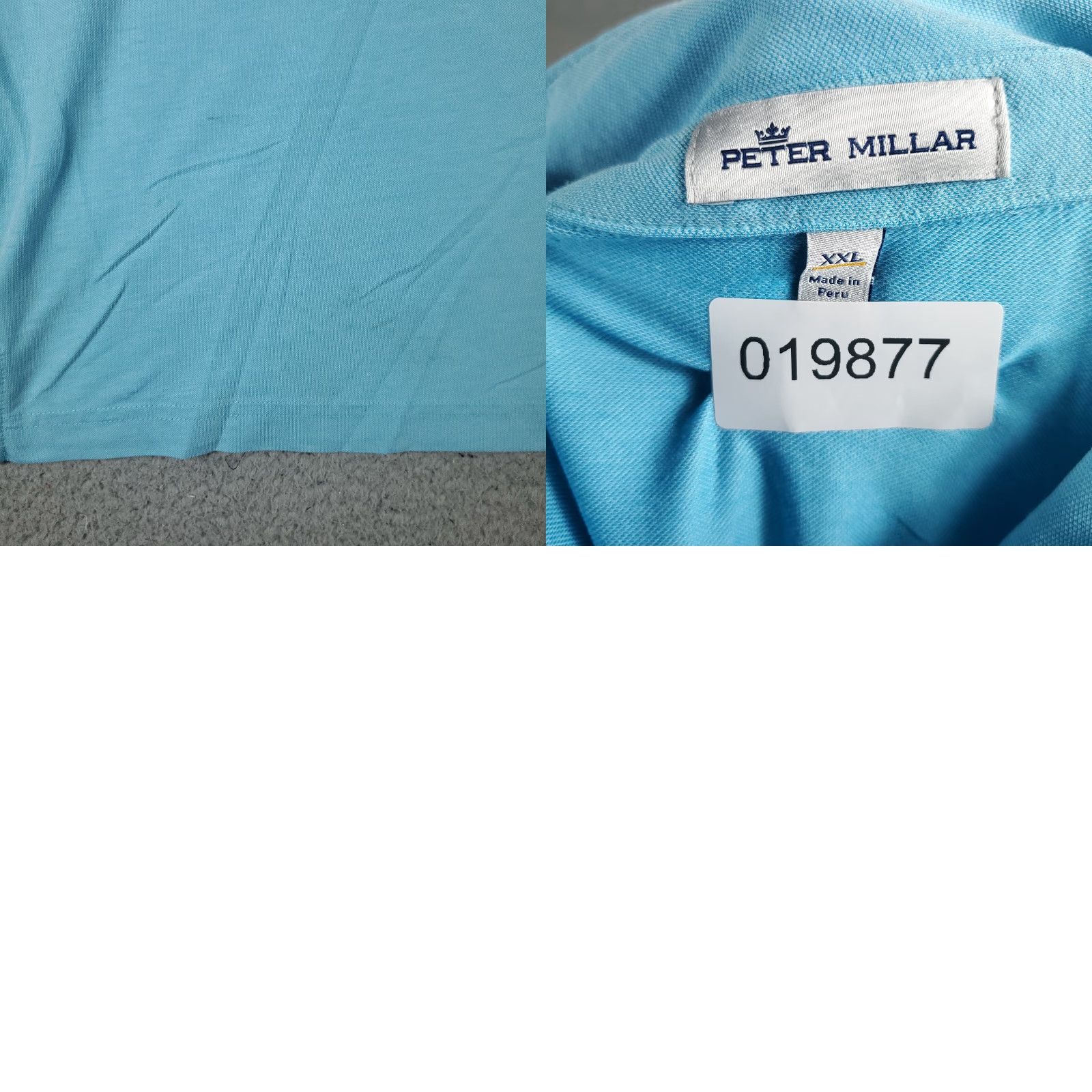 Peter Millar Peter Millar Polo Shirt Mens 2XL Blue Golf Casual Short Sleeve Polo Shirt 2XL Blue Peter Millar Summer Comfort Vintage: No Size US XXL / EU 58 / 5 - 8 Thumbnail