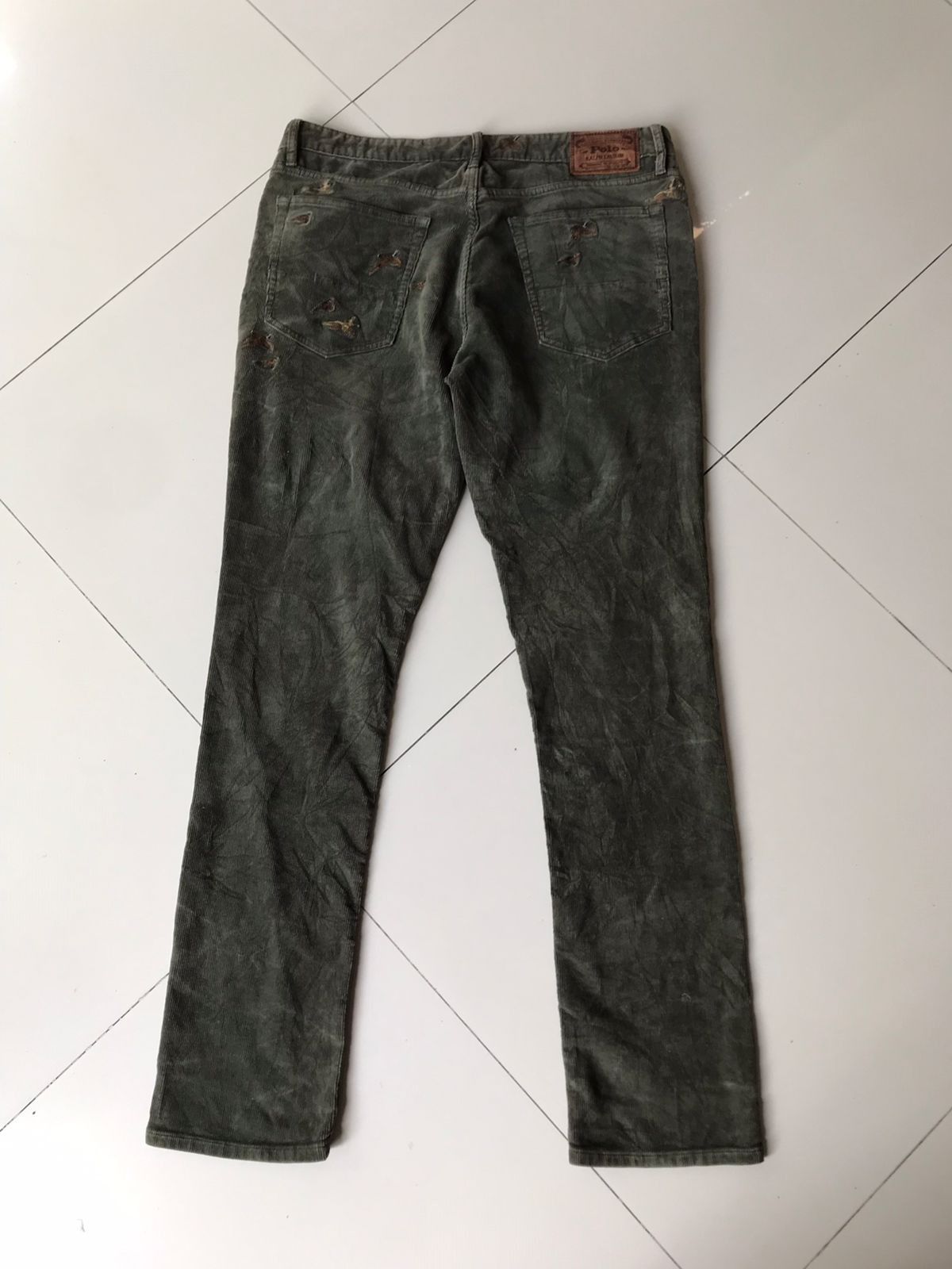 Polo Ralph Lauren Green Jeans Size US 40 / EU 56 - 4 Thumbnail