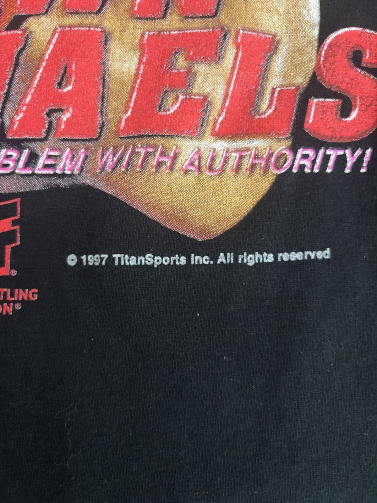 WWF Shawn Michaels WWF Vintage t shirt 1997 under license Size US M / EU 48-50 / 2 - 5 Thumbnail