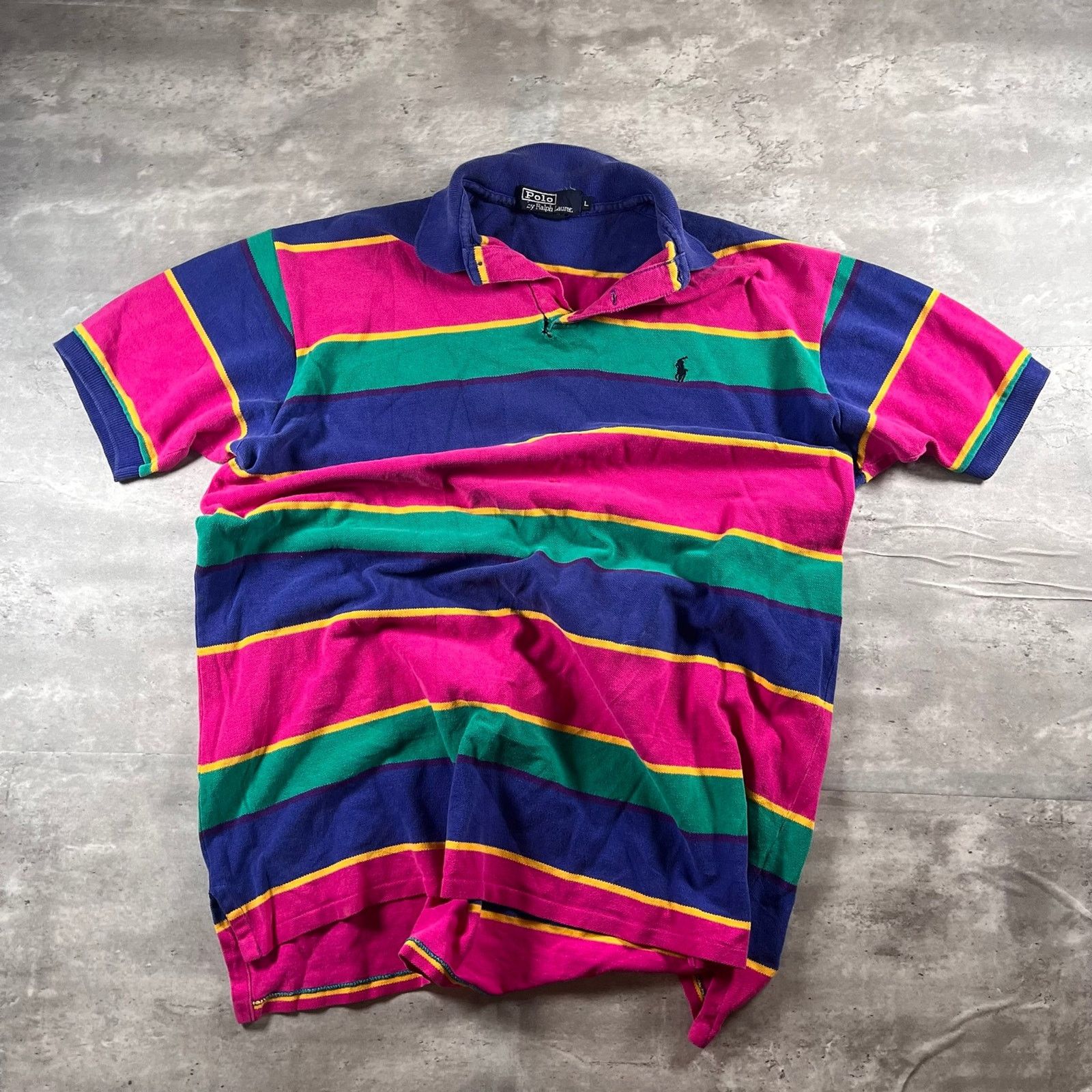Polo Ralph Lauren Y2K polo shirt Size US L / EU 52-54 / 3 - 1 Thumbnail