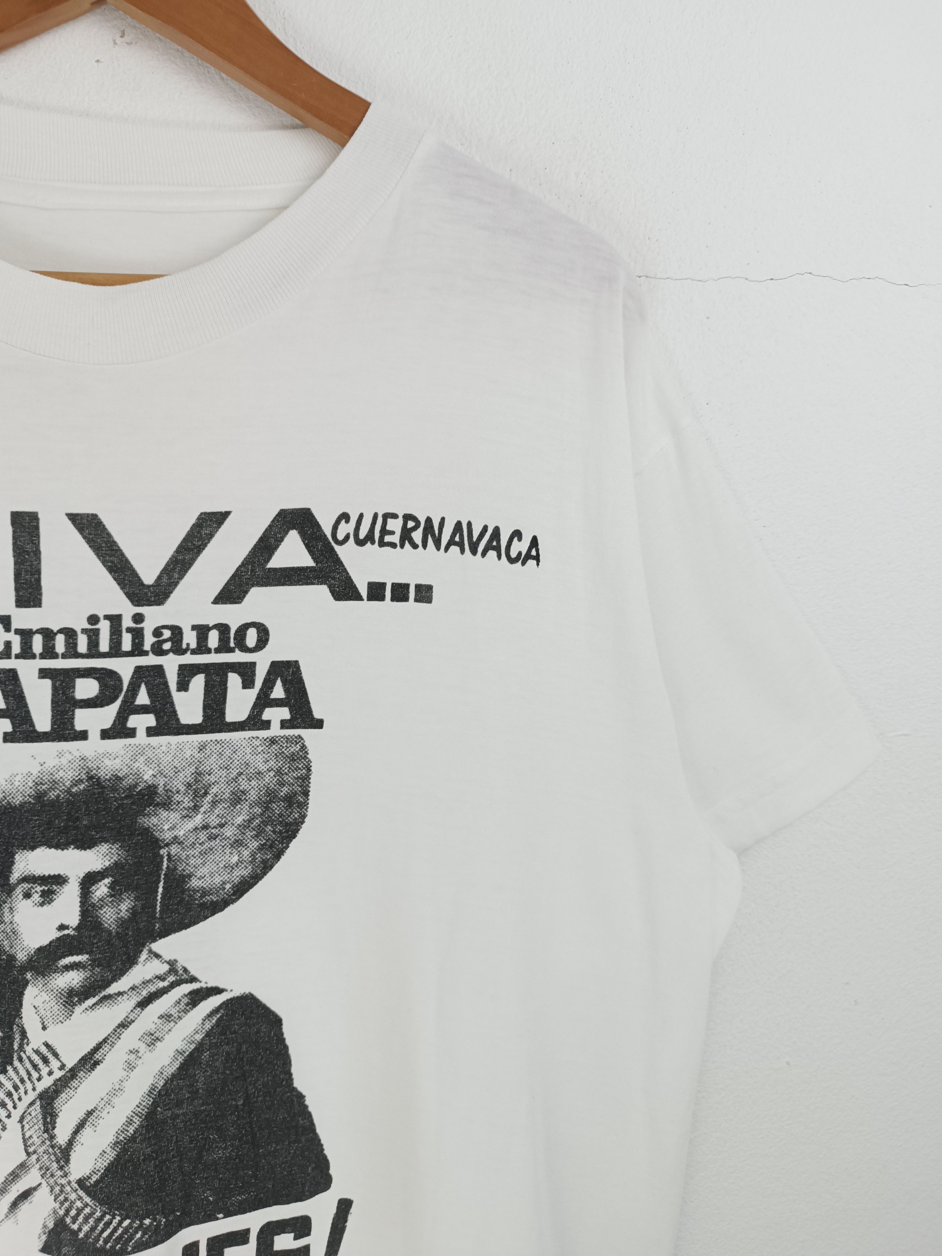 Rage Against The Machine VINTAGE 90's VIVA EMILIANO ZAPATA CABRONES! rage punk hxc Size US L / EU 52-54 / 3 - 6 Thumbnail