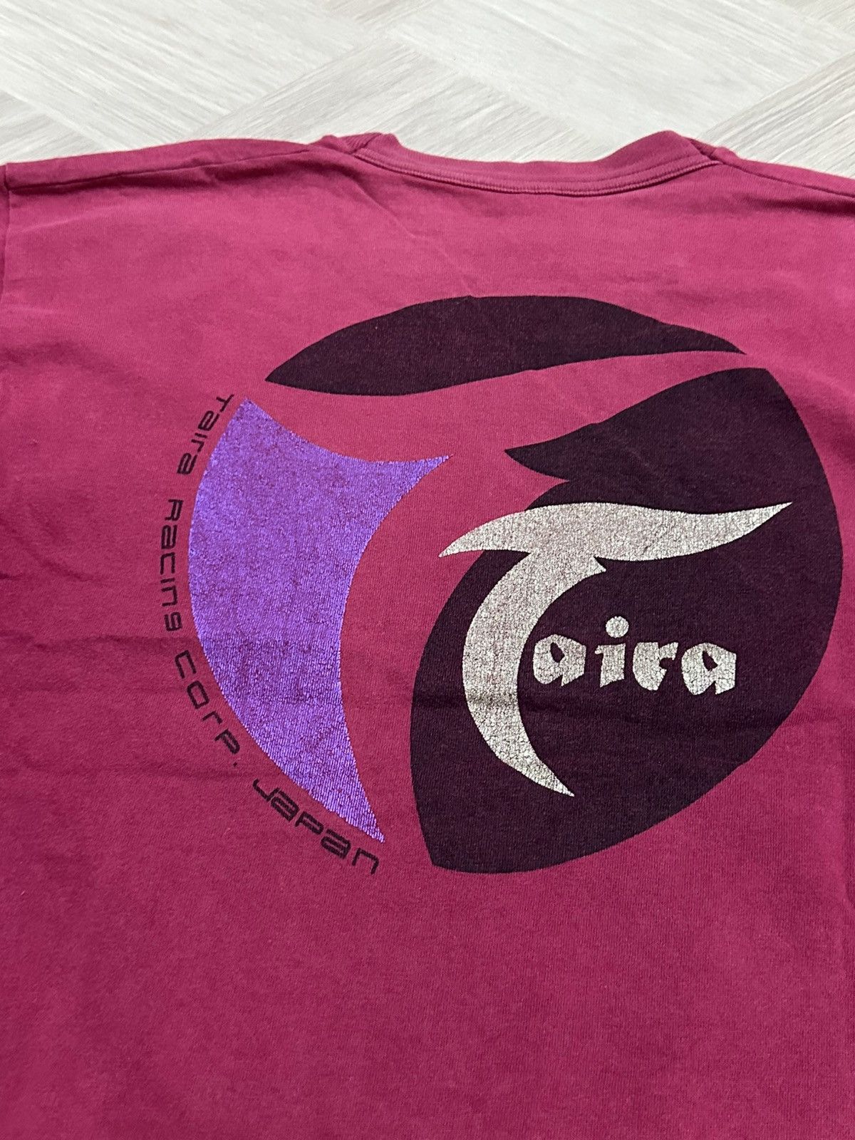 Vintage Vintage Taira Racing Corp Japan Tee (Single Stitch) Size US L / EU 52-54 / 3 - 10 Thumbnail