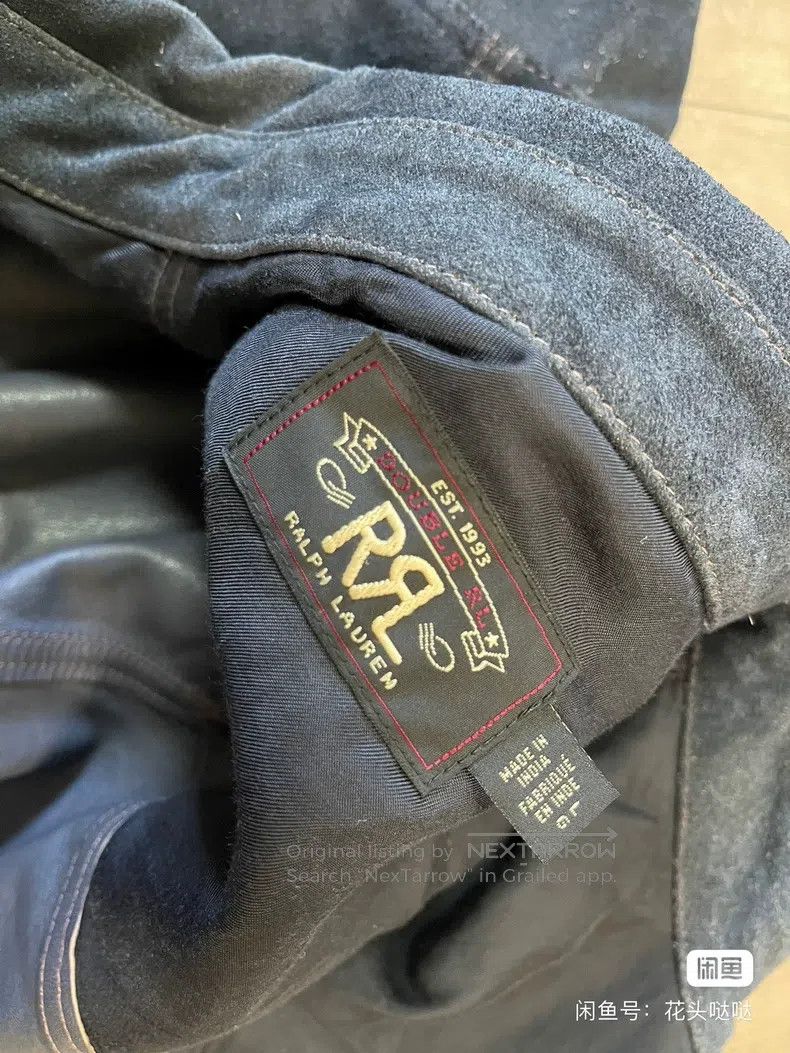 RRL Ralph Lauren RRL Ralph Lauren Vintage limited edition blue dyed suede w Size US L / EU 52-54 / 3 - 7 Thumbnail