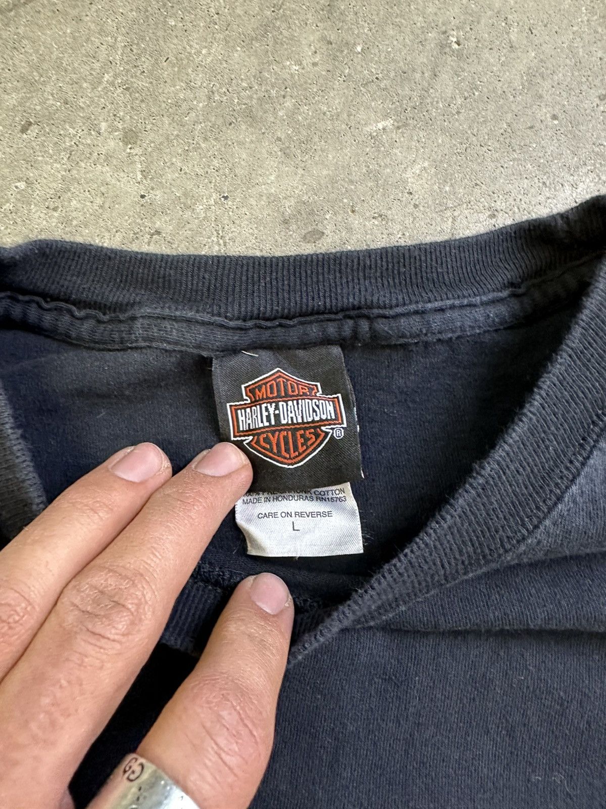 Harley Davidson × Vintage Harley Davidson Lethbridge Longsleeve Large Size US L / EU 52-54 / 3 - 4 Thumbnail