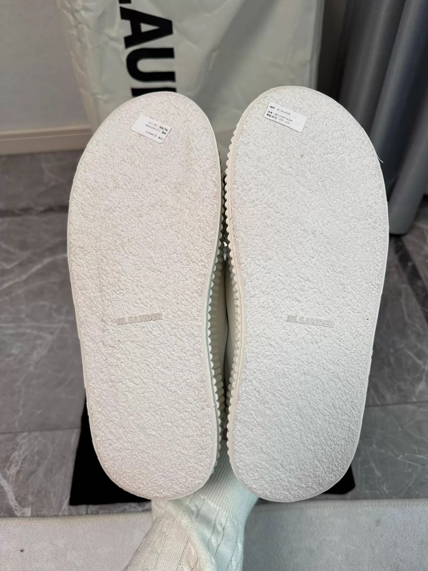 Jil Sander Jil Sander Biscuit White Sneaker 40 Spain Size US 7 / EU 40 - 5 Thumbnail