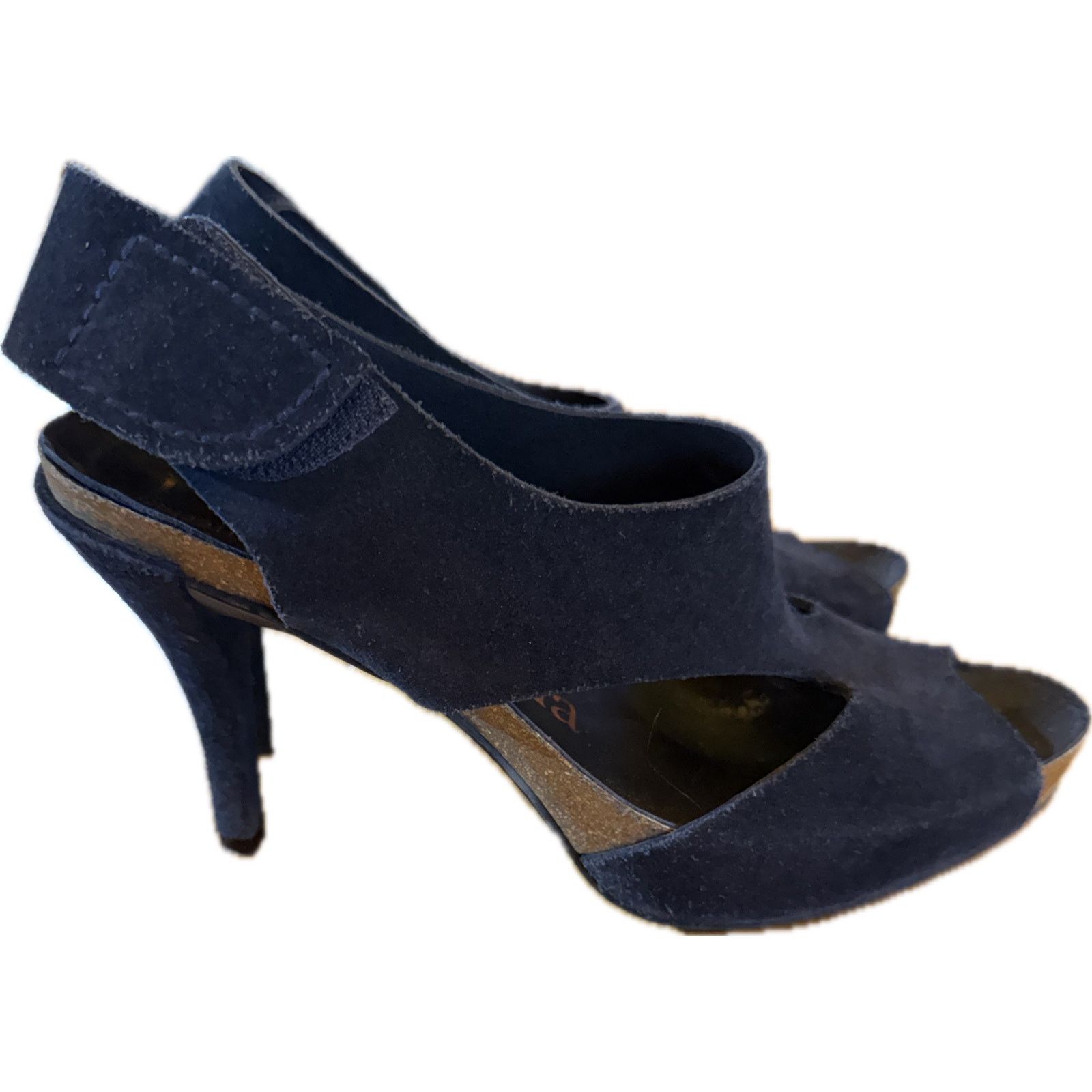 Pedro Garcia Pedro Garcia $650 Heels Womens Black Cutout Slingback 7.5 Size US 7.5 / IT 37.5 - 3 Thumbnail