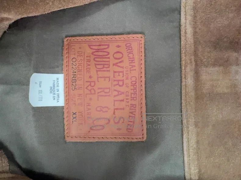 RRL Ralph Lauren RRL Ralph Lauren Suede jacket Size US XXL / EU 58 / 5 - 4 Thumbnail