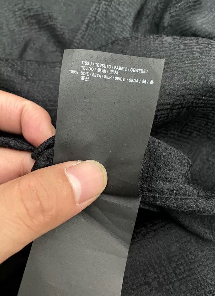 Saint Laurent Paris × Yves Saint Laurent Saint Laurent SLP Black Button Shirt2412-Nextarrow Size US XXS / EU 40 - 6 Thumbnail