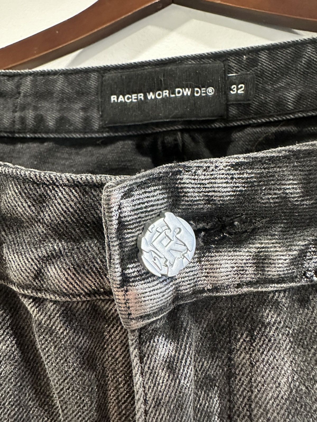 Racer Worldwide Racer Worldwide Metallic Jeans Size US 32 / EU 48 - 3 Thumbnail