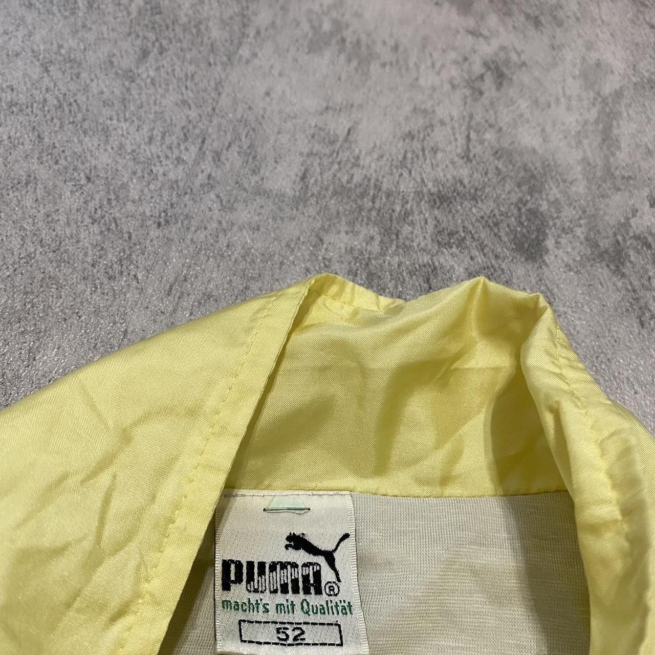 Puma Yellow and grey vintage 90s Nike track jacket nike Size US M / EU 48-50 / 2 - 3 Thumbnail