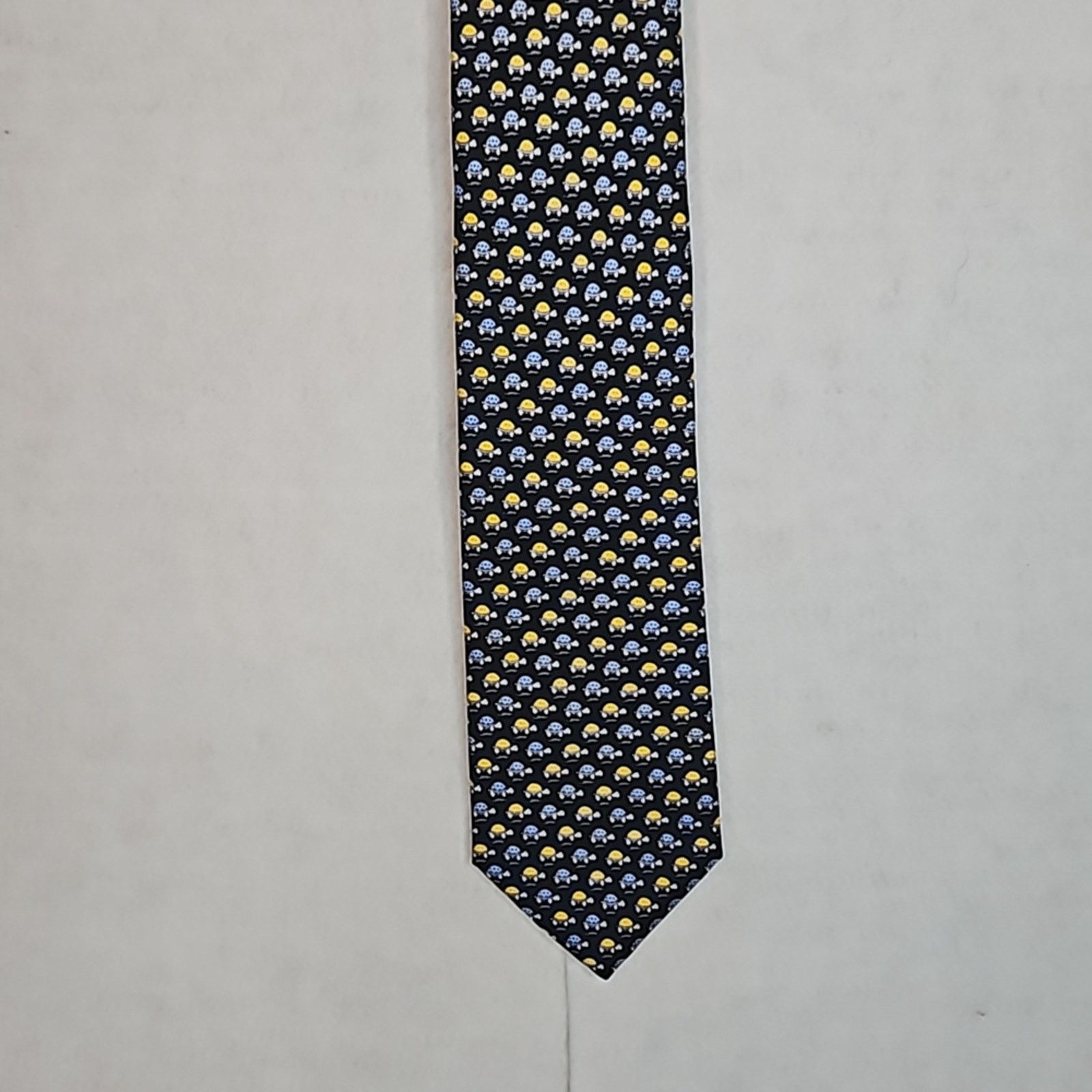 Other NWT J.S. Blank Men's Silk Turtle Print Tie Size ONE SIZE - 1 Thumbnail