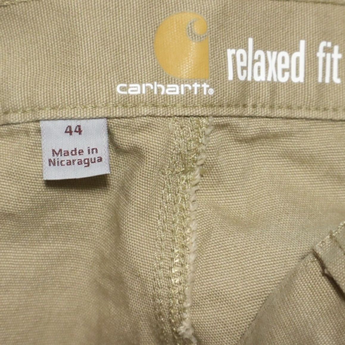 Carhartt Carhartt Stretch Rigby Relaxed Canvas Chino Shorts Khaki 44 Mens RegularFit Cotton Big & Tall Casual Shorts Size US 44 / EU 60 - 6 Thumbnail