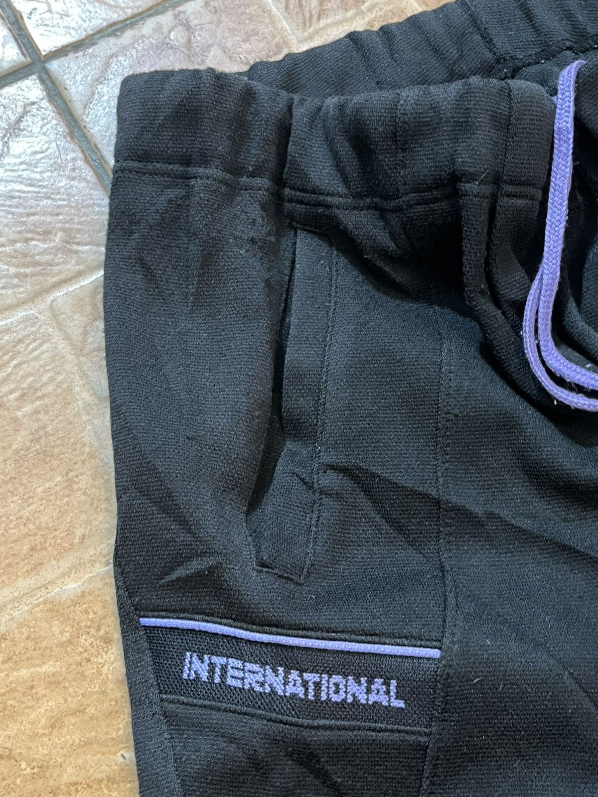 Nike Nike 80-90s japan vintage retro slim track pant purple logo Size US 32 / EU 48 - 10 Thumbnail