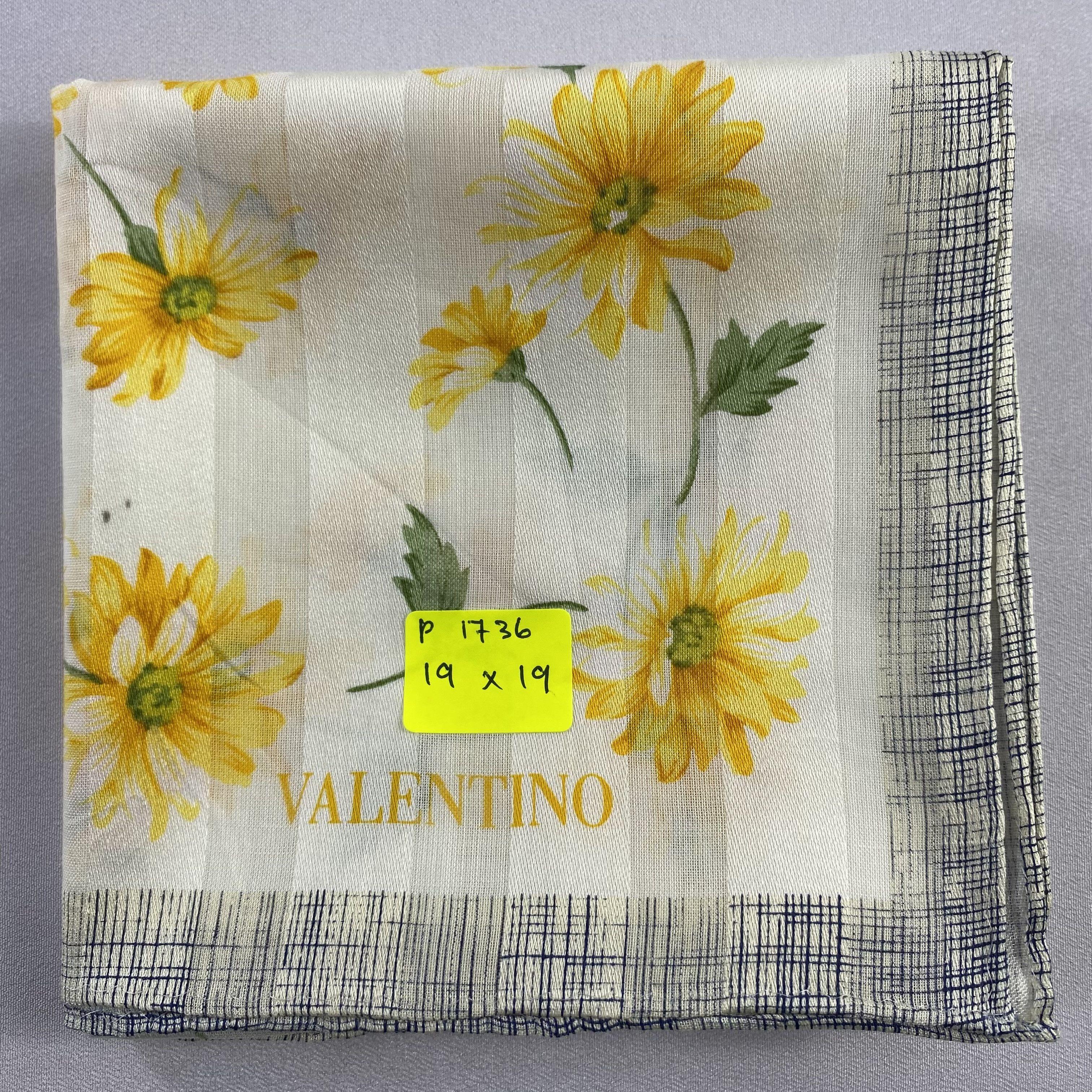 Valentino × Vintage Valentino Handkerchief / Neckerchief / Bandana-P1736 Size ONE SIZE - 6 Thumbnail