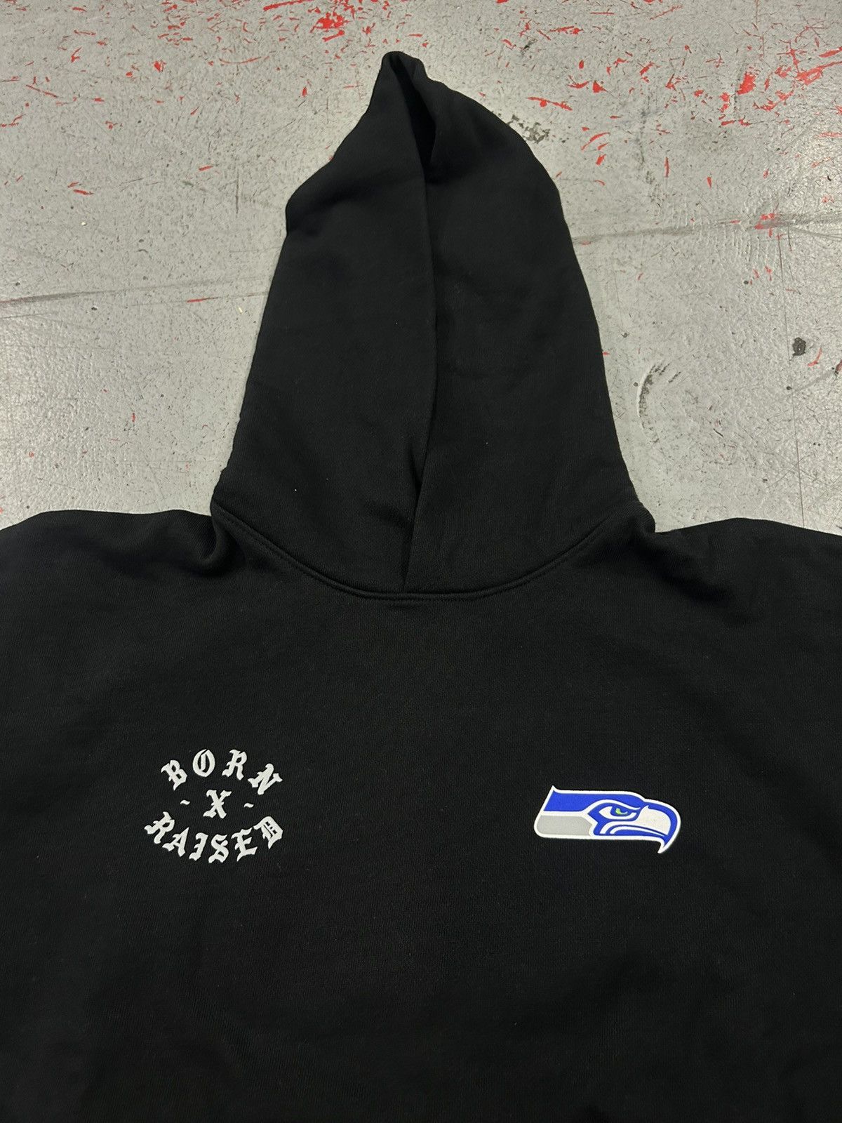 Born X Raised BornxRaised Seattle Seahawks Pullover Hoodie Size Large NEW Size US L / EU 52-54 / 3 - 4 Thumbnail