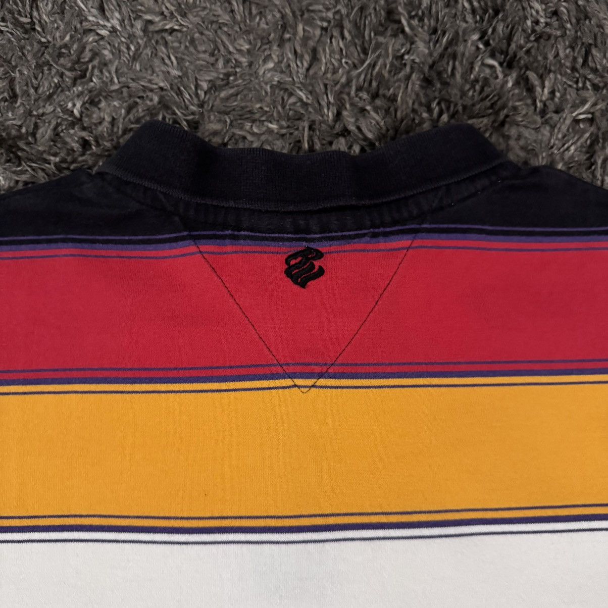 Rocawear Rocawear Striped Y2K Polo Shirt Size US XL / EU 56 / 4 - 7 Thumbnail