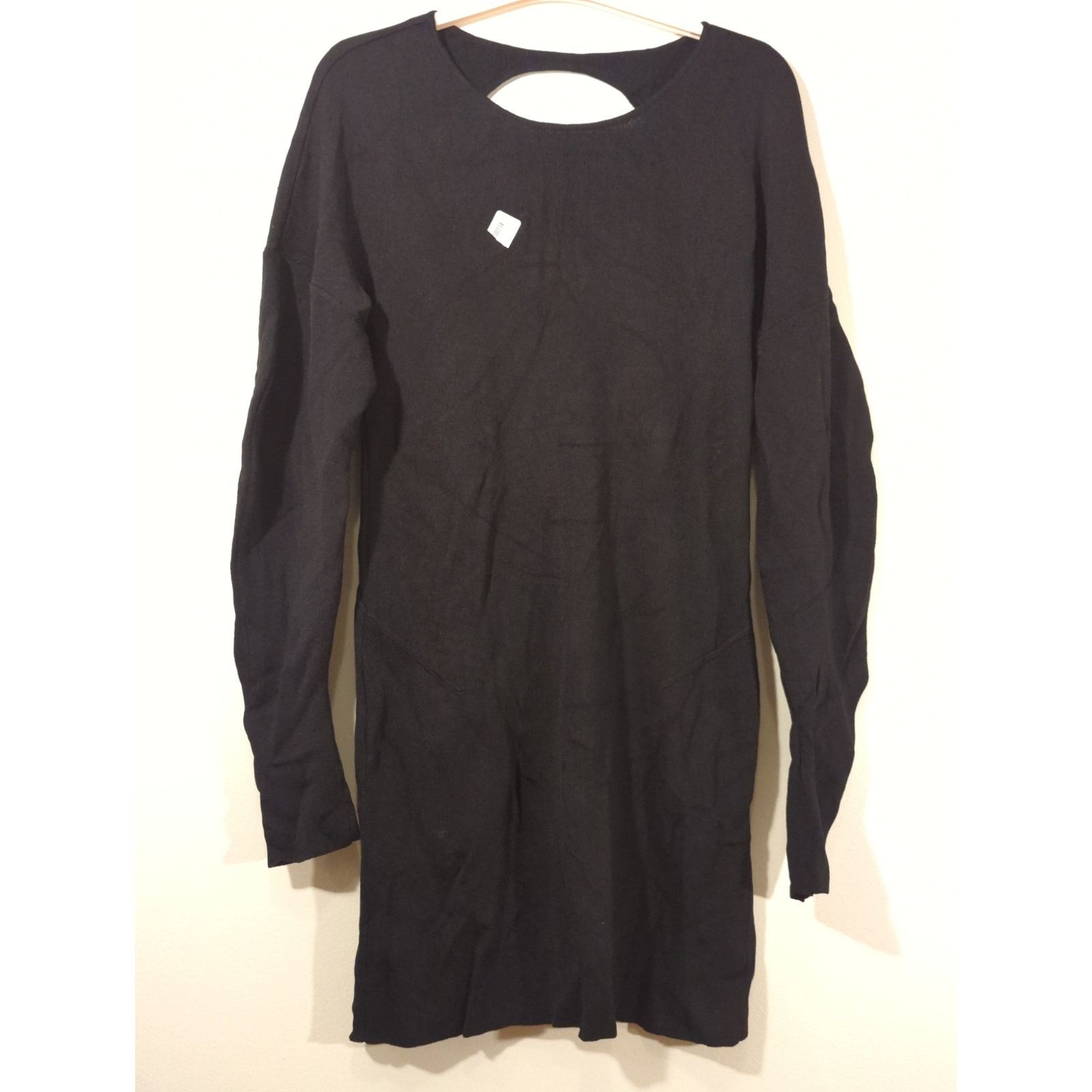 Other RTR Esteban Cortázar Sz XL Black Sweater Knit Mini Dress Size XL / US 12-14 / IT 48-50 - 3 Thumbnail