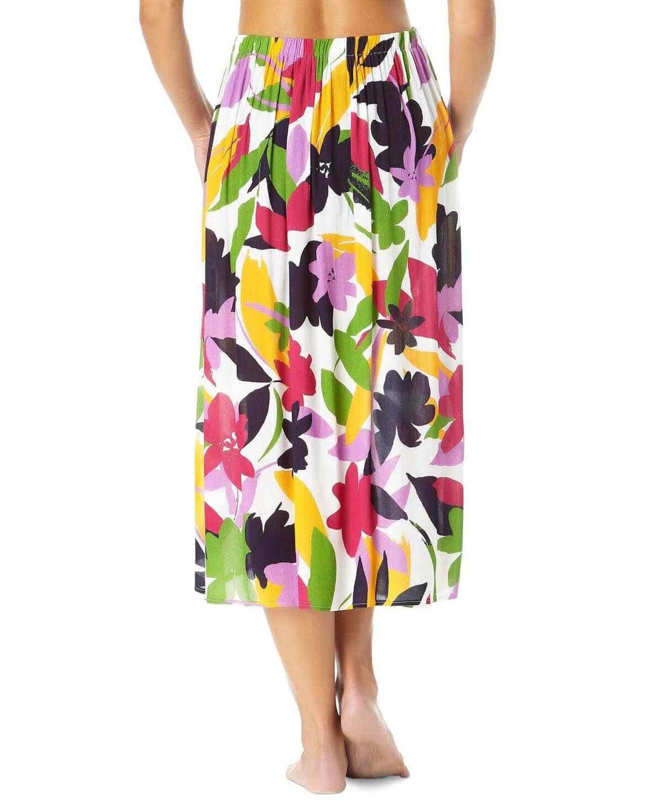 Other Anne Cole Bold Floral Ring Sarong Skirt Swim Cover-Up XS/S Size ONE SIZE - 2 Thumbnail
