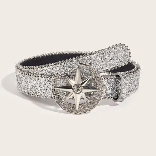 Designer Vintage Vintage Belt Riveted Belts Menswear Accessories Size ONE SIZE - 1 Thumbnail