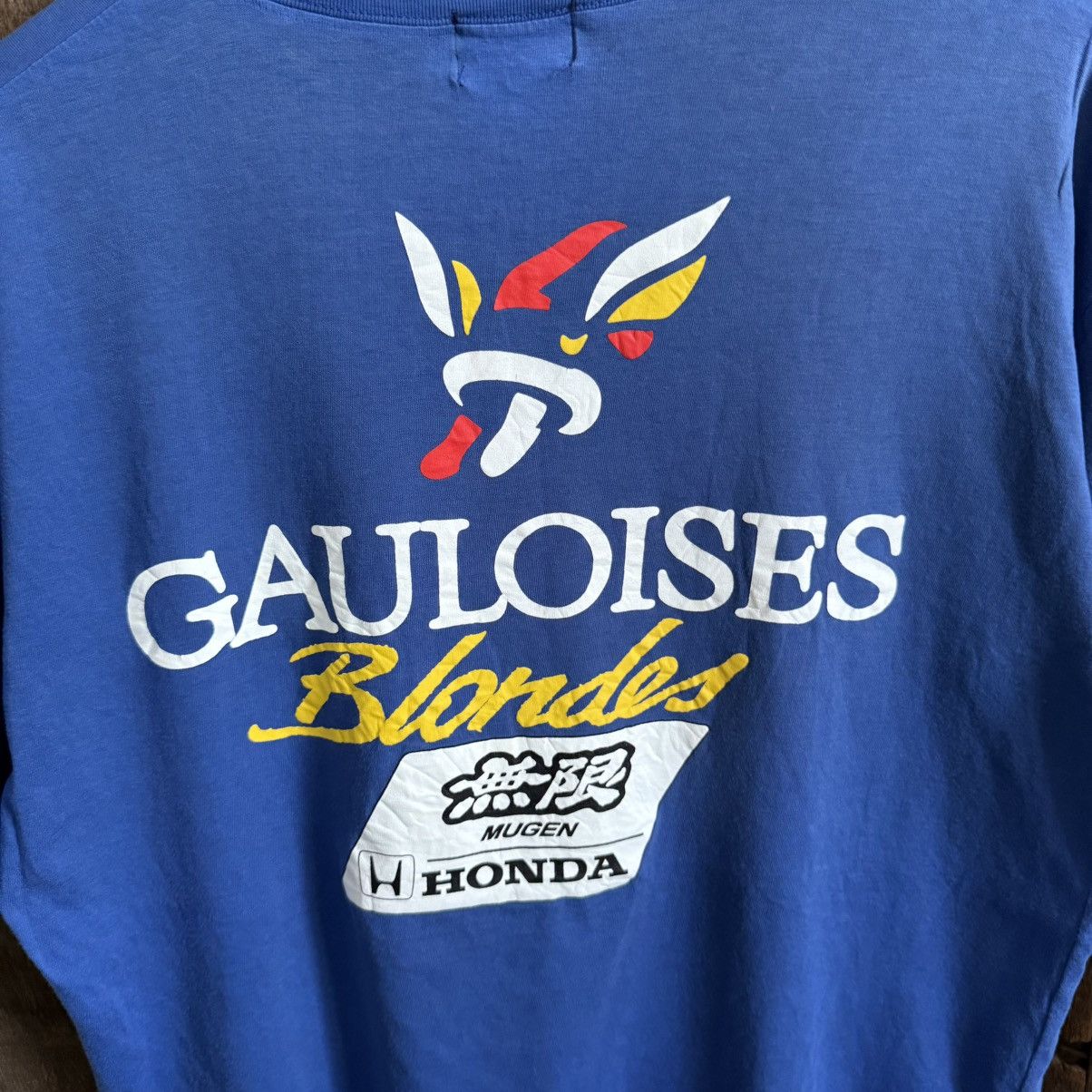 Honda Vintage Honda Gauloises Blondes Tshirt Size US M / EU 48-50 / 2 - 4 Thumbnail