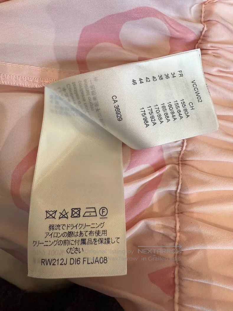 Louis Vuitton Louis Vuitton Pink Old Flower Silk Jacket Size XS / US 0-2 / IT 36-38 - 7 Thumbnail