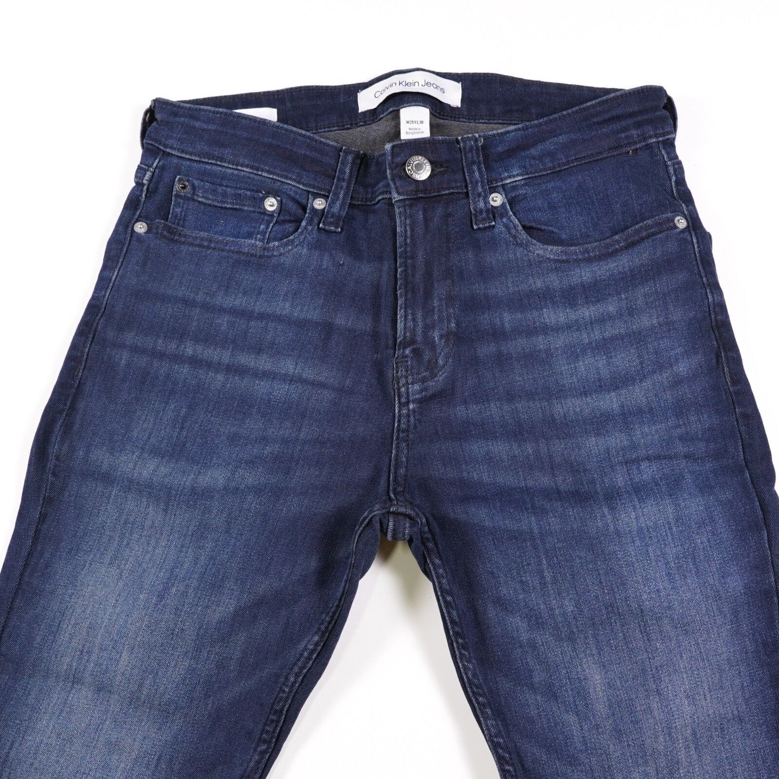 Calvin Klein Calvin Klein Denim Slim Skinny Jeans Straight Leg Pant 29x30 Size US 29 - 5 Thumbnail