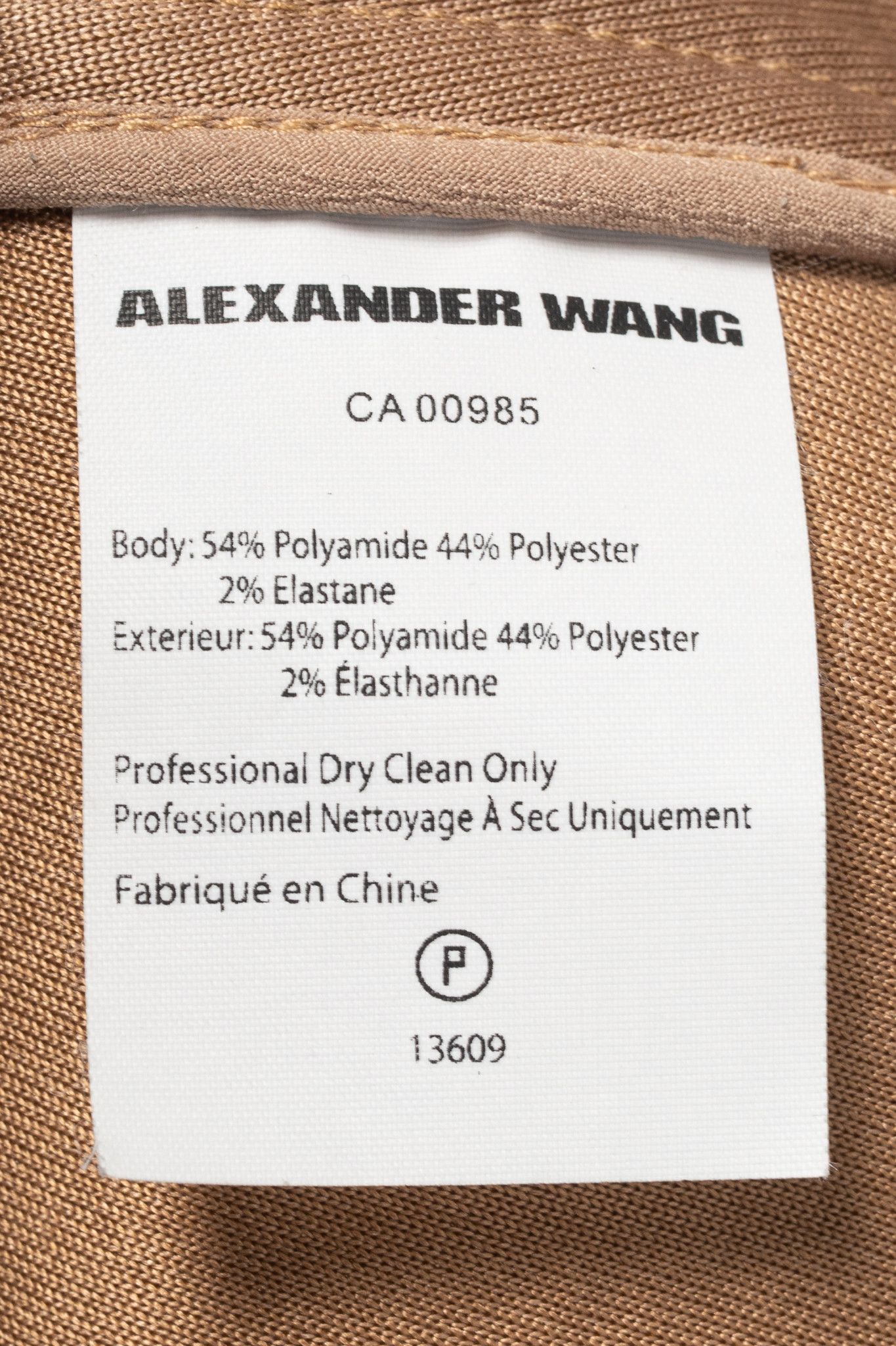 Alexander Wang Alexander Wang "Quicksand" Paneled Detail Sleeveless Top Size M / US 6-8 / IT 42-44 - 8 Thumbnail