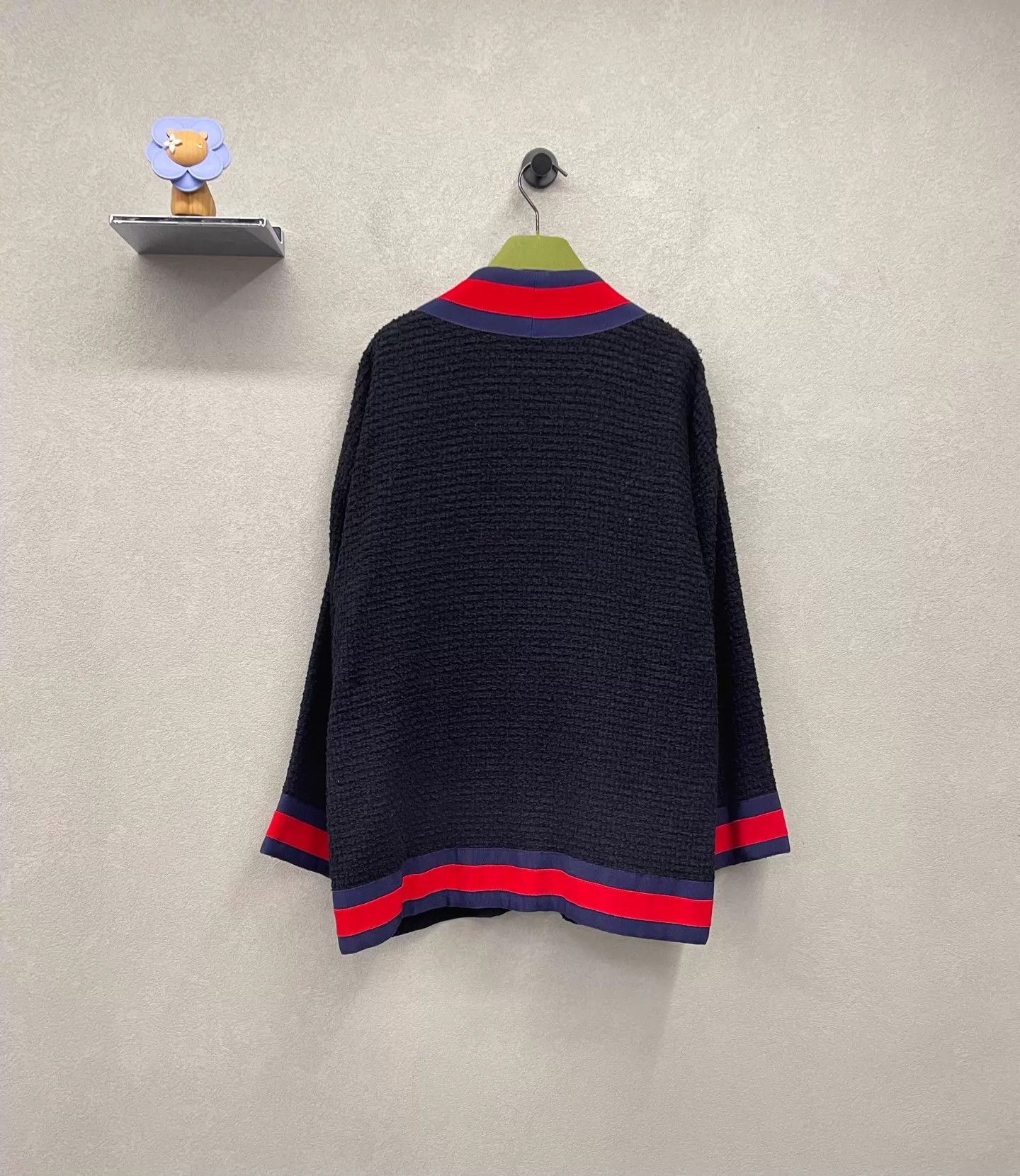 Gucci Gucci Black Red Cardigan 36 Size XS / US 0-2 / IT 36-38 - 2 Thumbnail