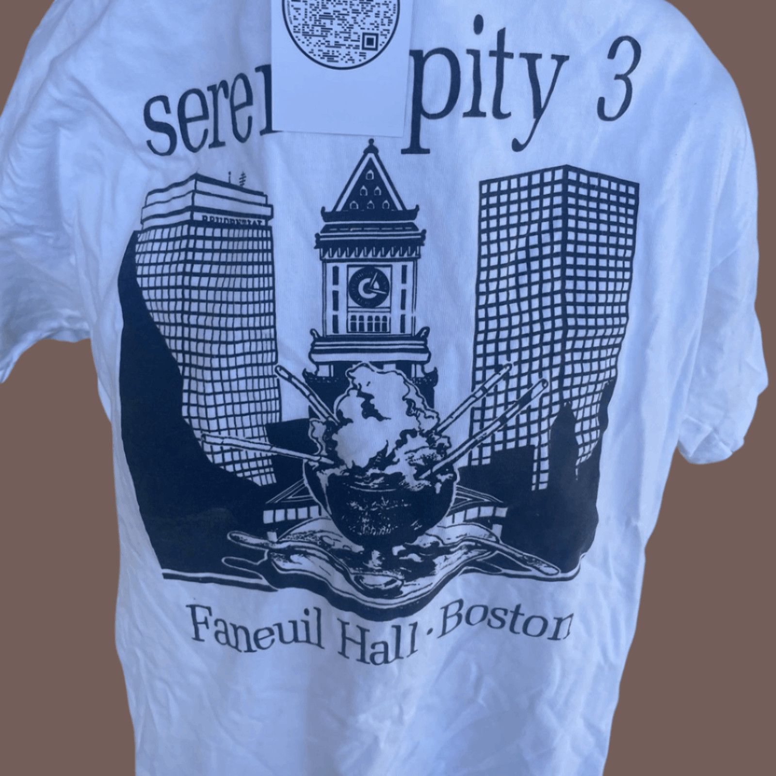 Hanes VTG Graphic Tee | Hanes Boston Serendipity | 90s Touristcore Size US L / EU 52-54 / 3 - 3 Thumbnail