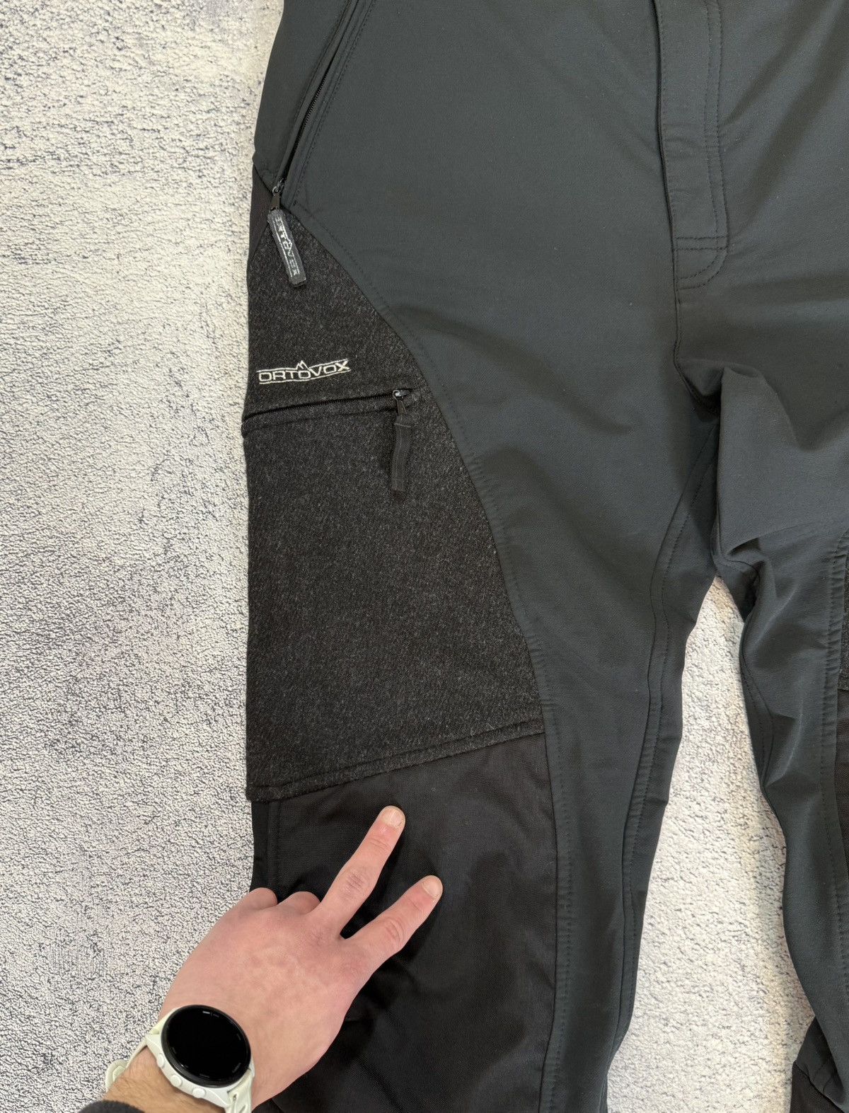 ORTOVOX ORTOVOX Vintage Men Ski Pants Wool Blend Black Size 50 Snow Size US 34 / EU 50 - 17 Thumbnail