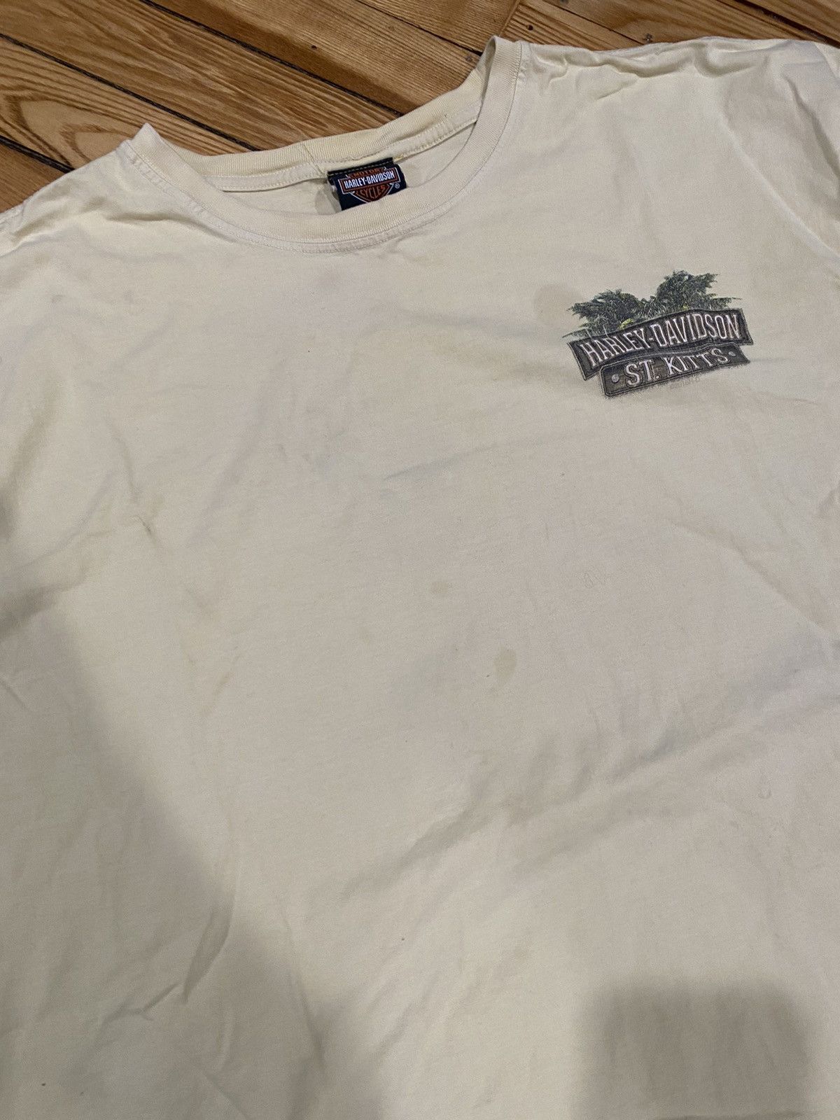 Harley Davidson 3xl Harley St.kitts Tshirt Size US XXL / EU 58 / 5 - 4 Thumbnail