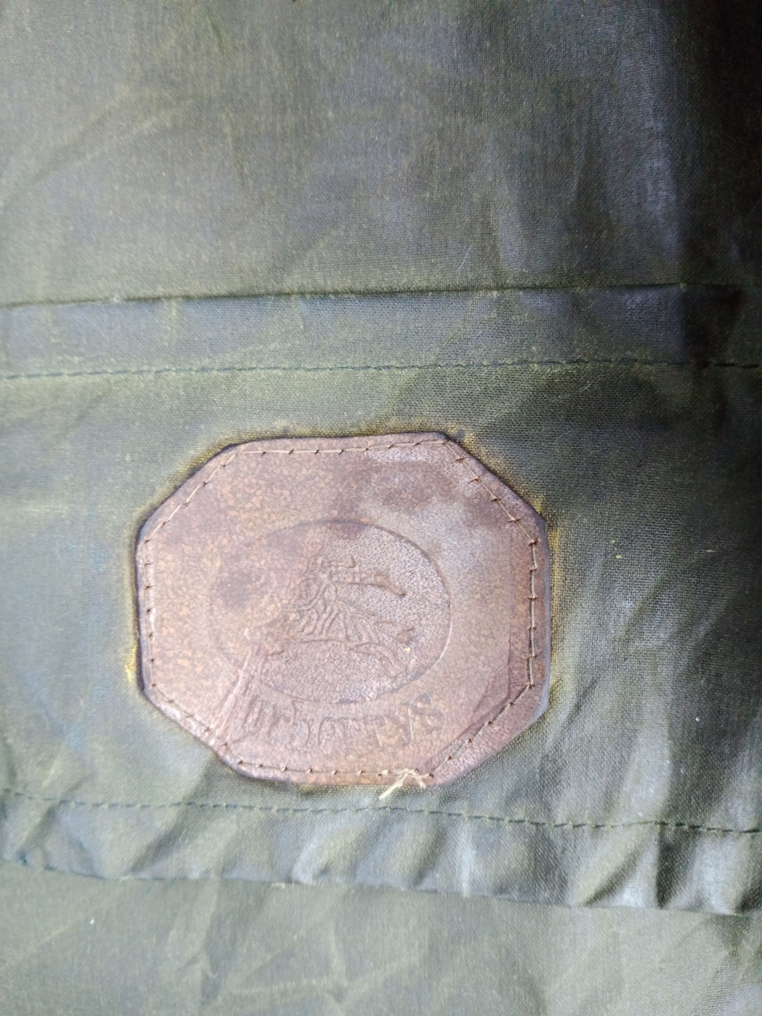Burberry × Burberry Prorsum Rare Vintage Burberrys Nova Check Waxed Jacket Size US XL / EU 56 / 4 - 8 Thumbnail