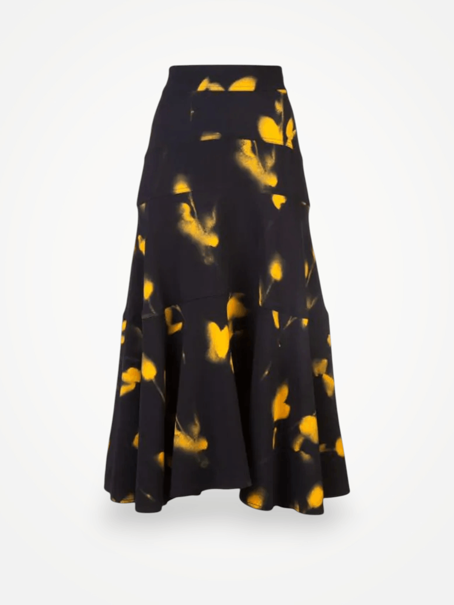 Proenza Schouler Proenza Schouler Abstract Print Cady Swing Skirt Skirt Size 26" / US 2 / IT 38 - 1 Thumbnail