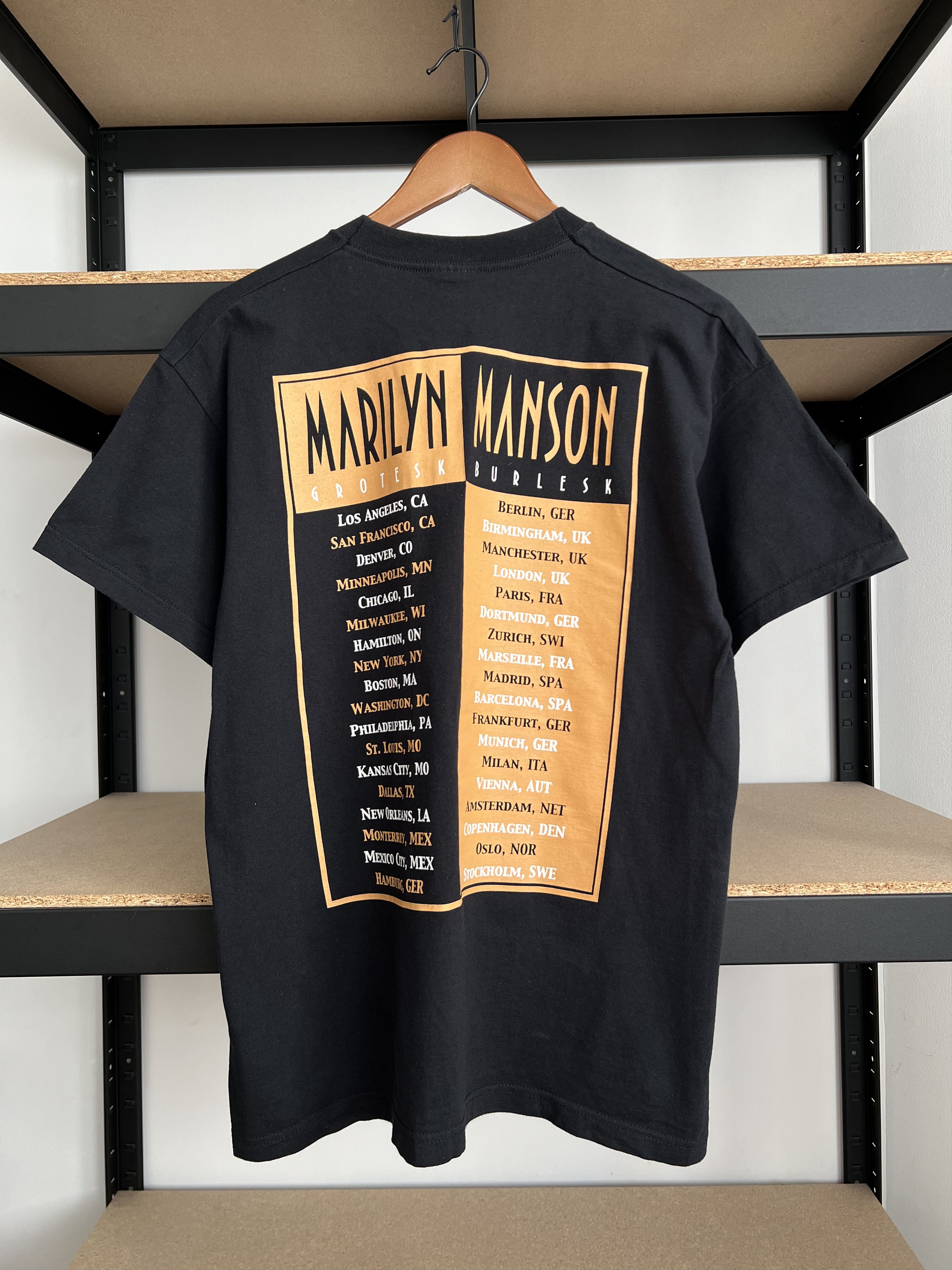 Band Tees Vintage 2003 Marilyn Manson The Golden Age of Grotesque Tee Size US M / EU 48-50 / 2 - 4 Thumbnail