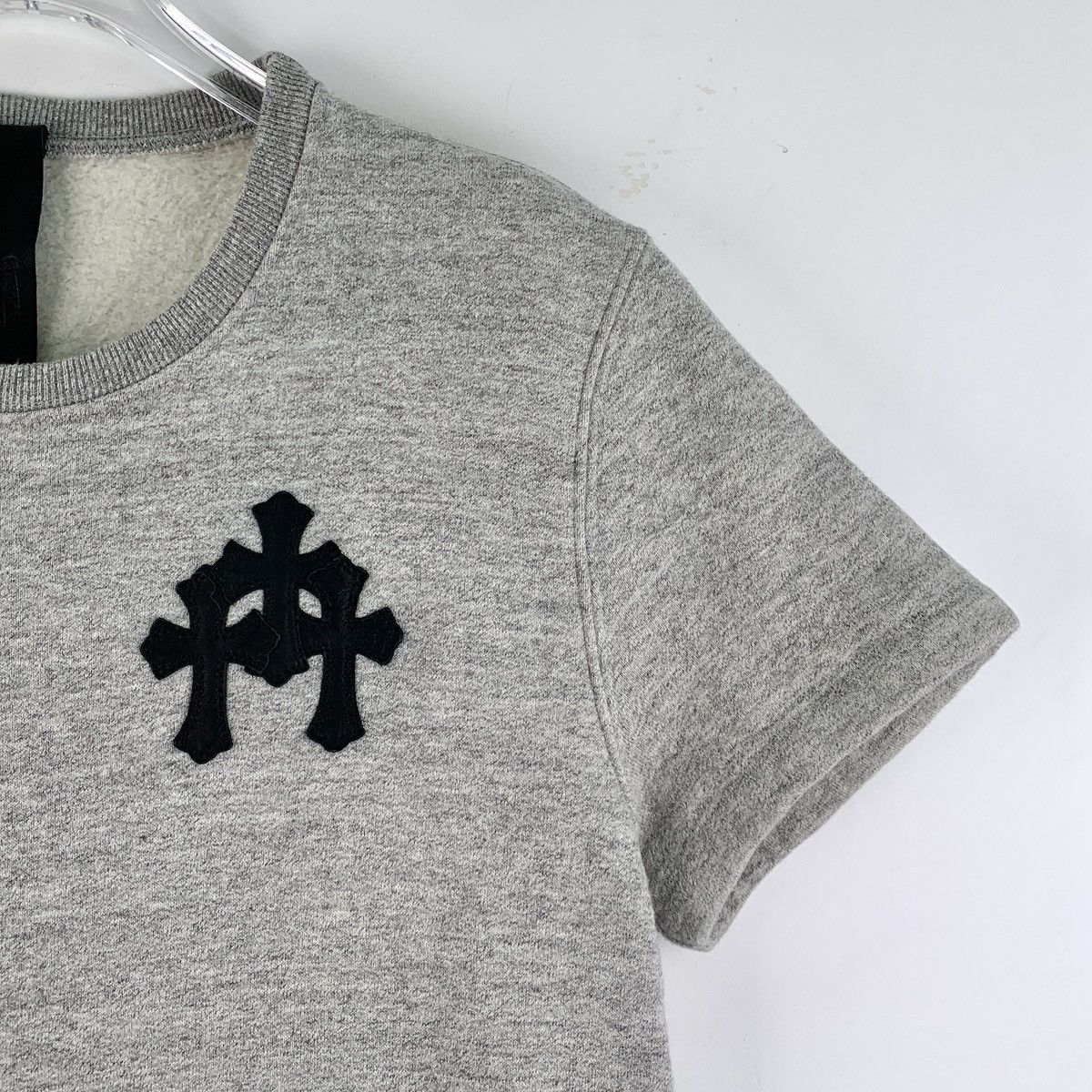 Chrome Hearts Chrome Hearts Cross Short Sleeve Sweatshirt K26WX Size S / US 4 / IT 40 - 3 Thumbnail