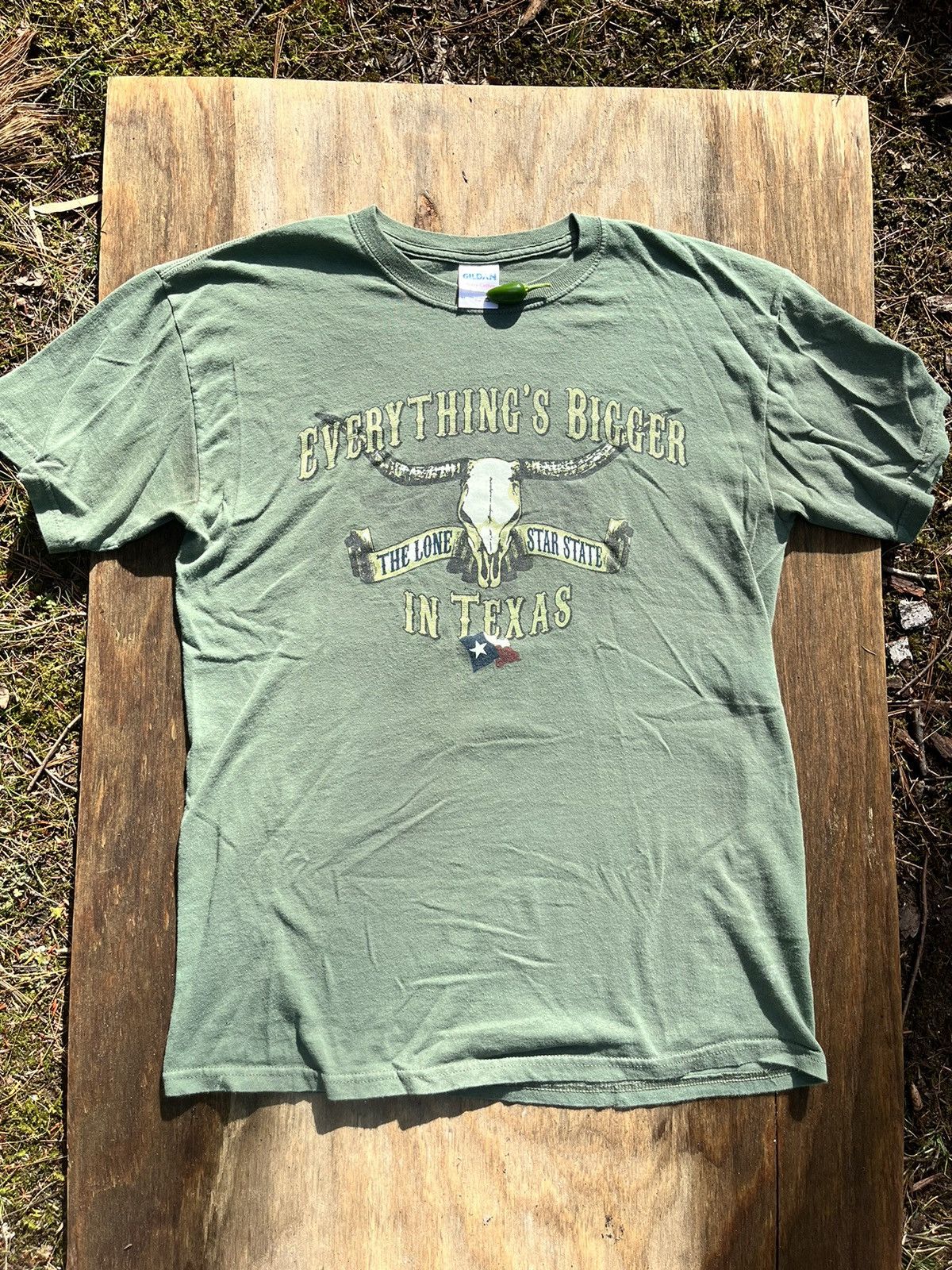 Gildan Vintage Gildan Texas tee Size US M / EU 48-50 / 2 - 1 Thumbnail