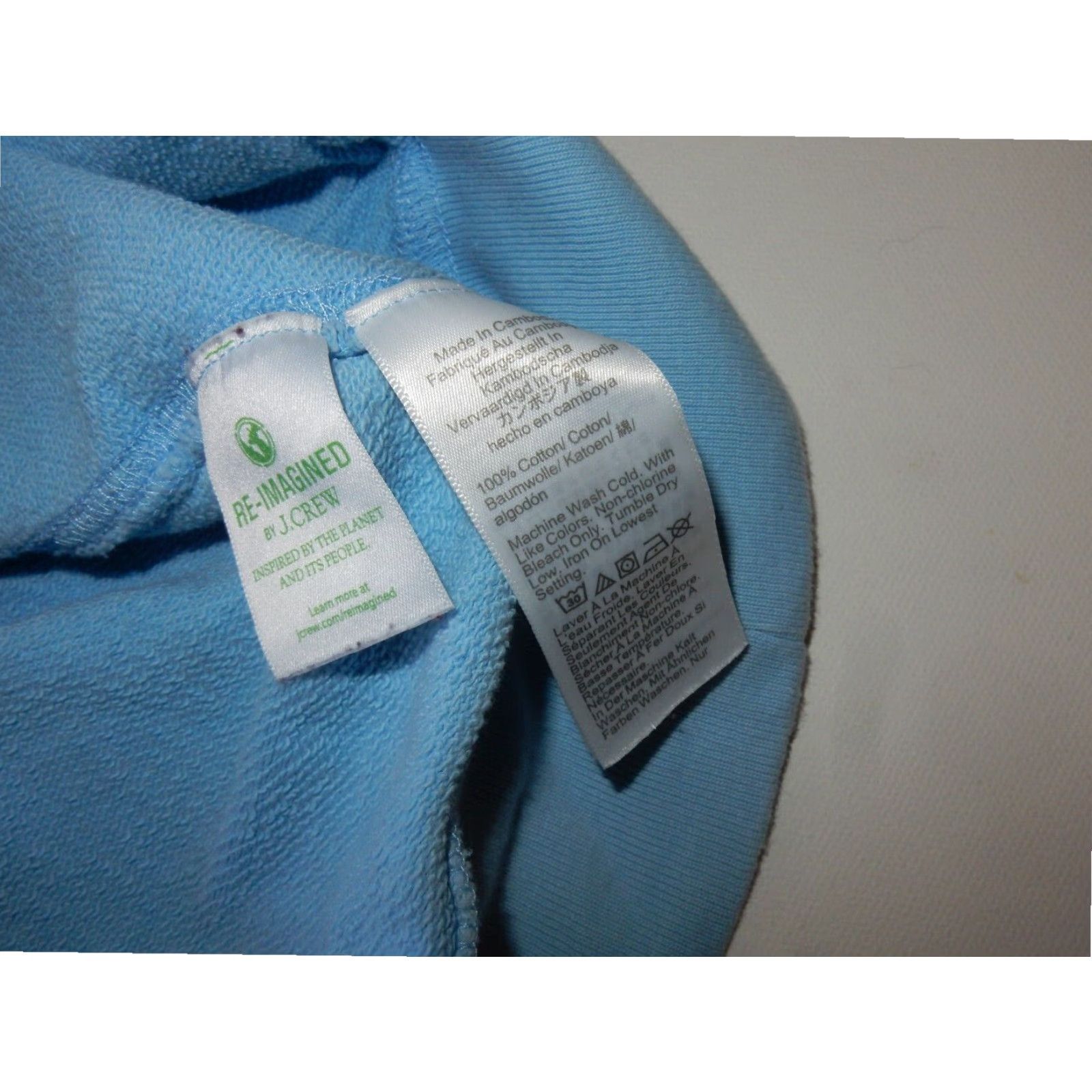 J.Crew J.CREW Pullover Hooded Sweater Men's Medium Blue Size US M / EU 48-50 / 2 - 4 Thumbnail