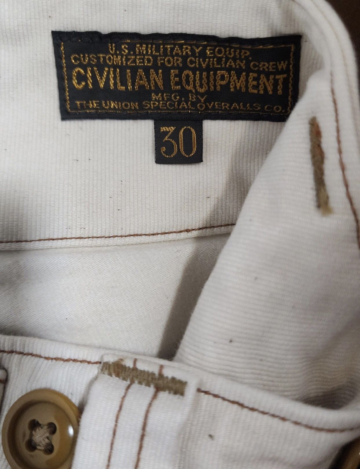 Freewheelers Freewheelers S-3 FLYING TROUSERS duty twill flight pants Size US 30 / EU 46 - 3 Thumbnail