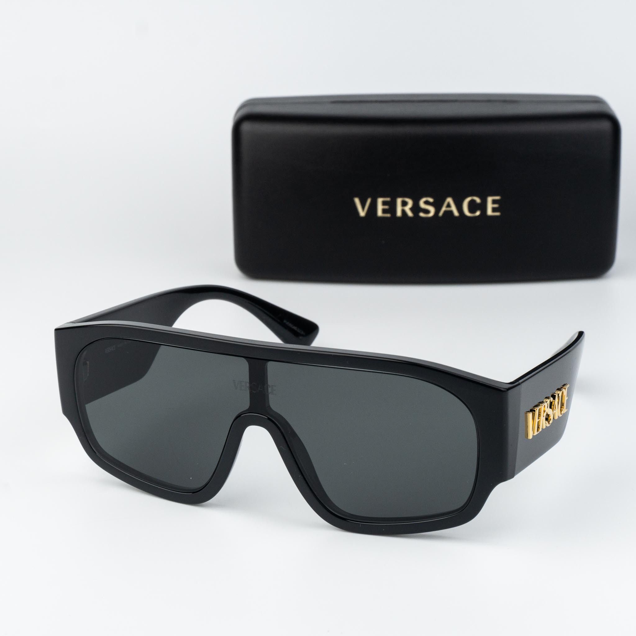 Versace Versace Men Sunglasses Pilot VE4439 GB1/87 NEW AUTHENTIC Size ONE SIZE - 2 Thumbnail