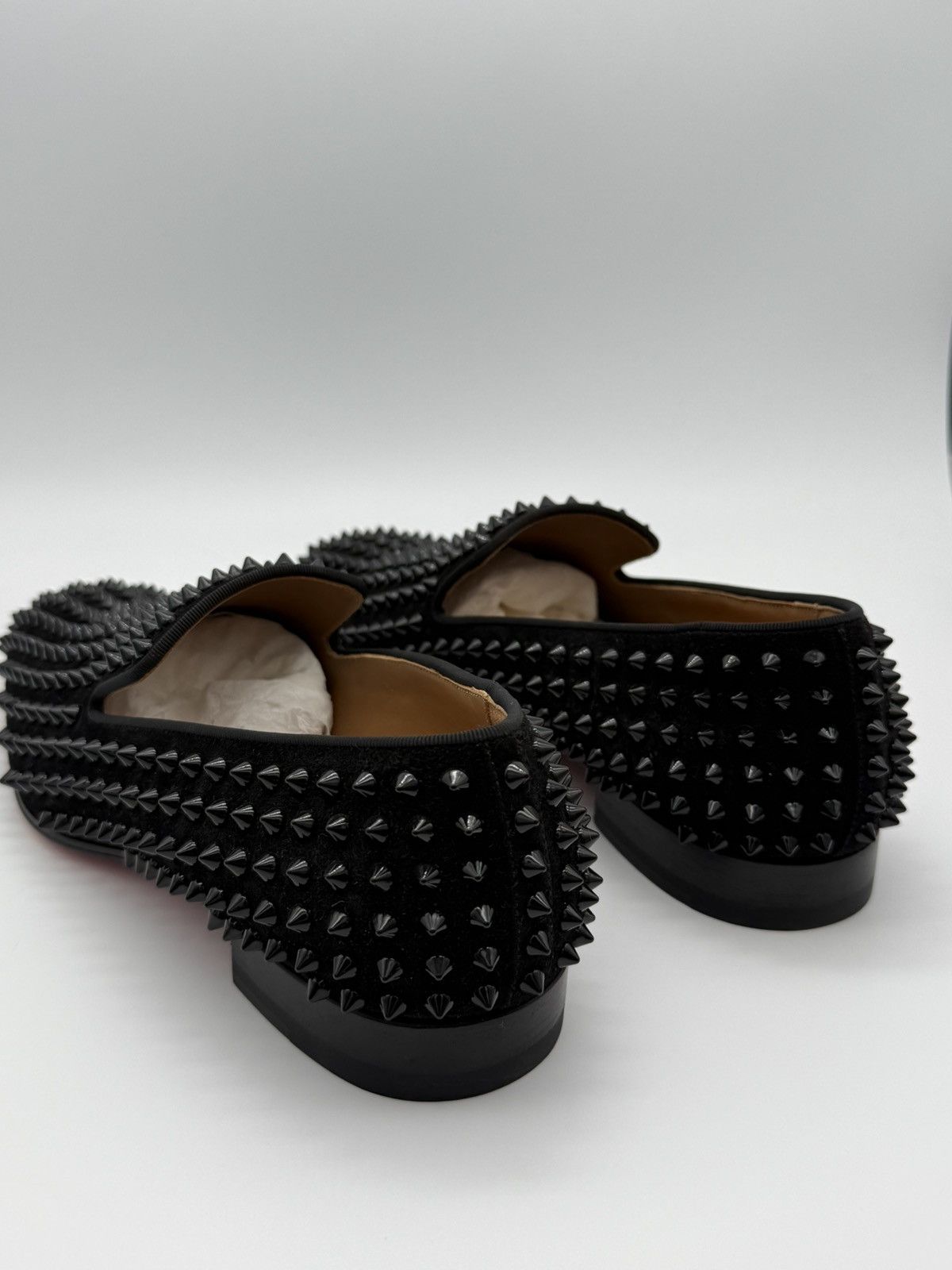 Christian Louboutin Christian Louboutin Dandelion Spikes Loafers Suede US 7 Size US 7 / EU 40 - 3 Thumbnail