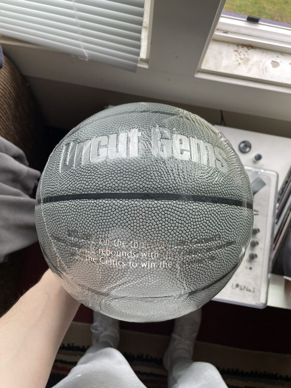 A24 Uncut Gems Game Winning Basketball Size ONE SIZE - 1 Thumbnail