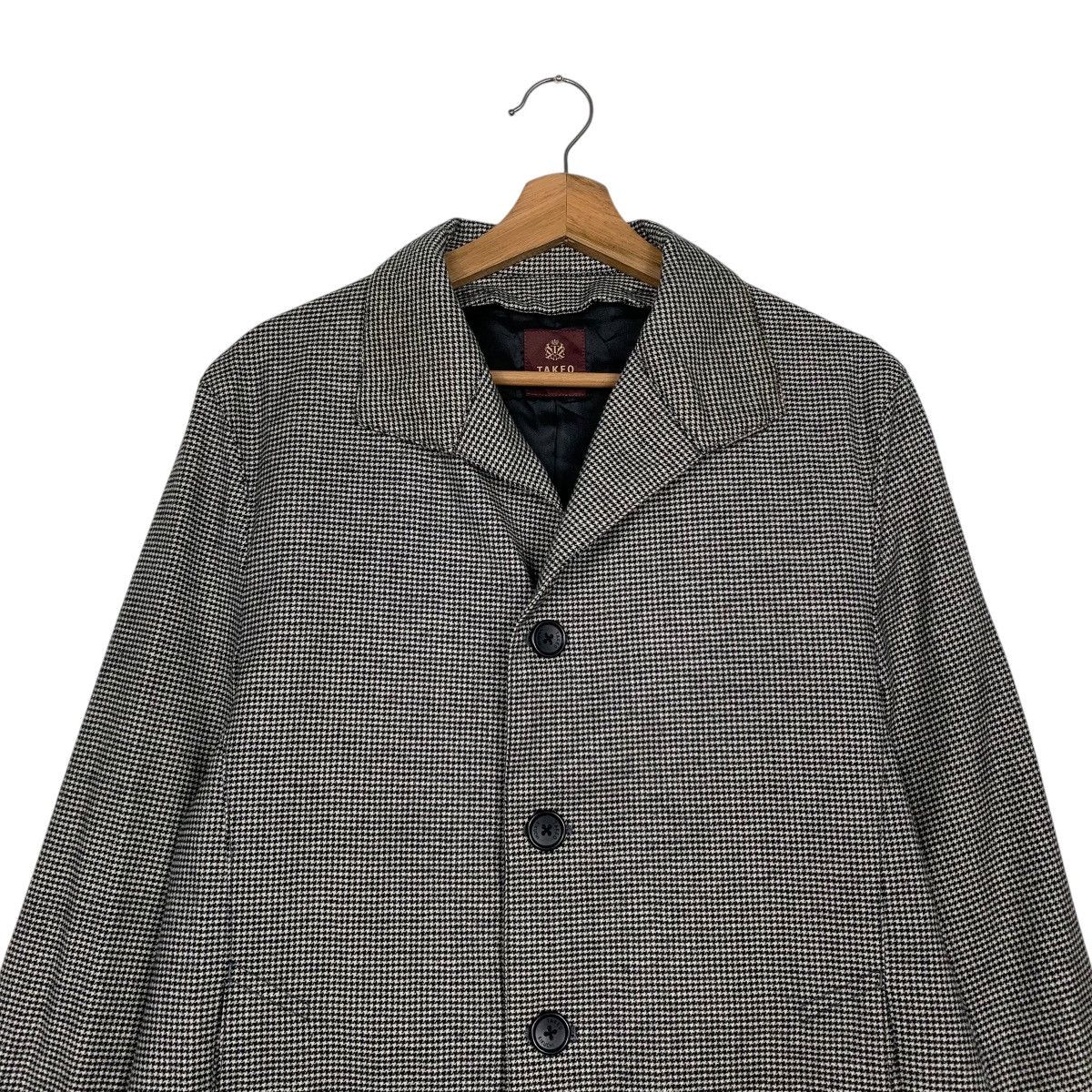 Takeo Kikuchi Takeo Kikuchi Houndstooth Jacket Size US M / EU 48-50 / 2 - 2 Thumbnail