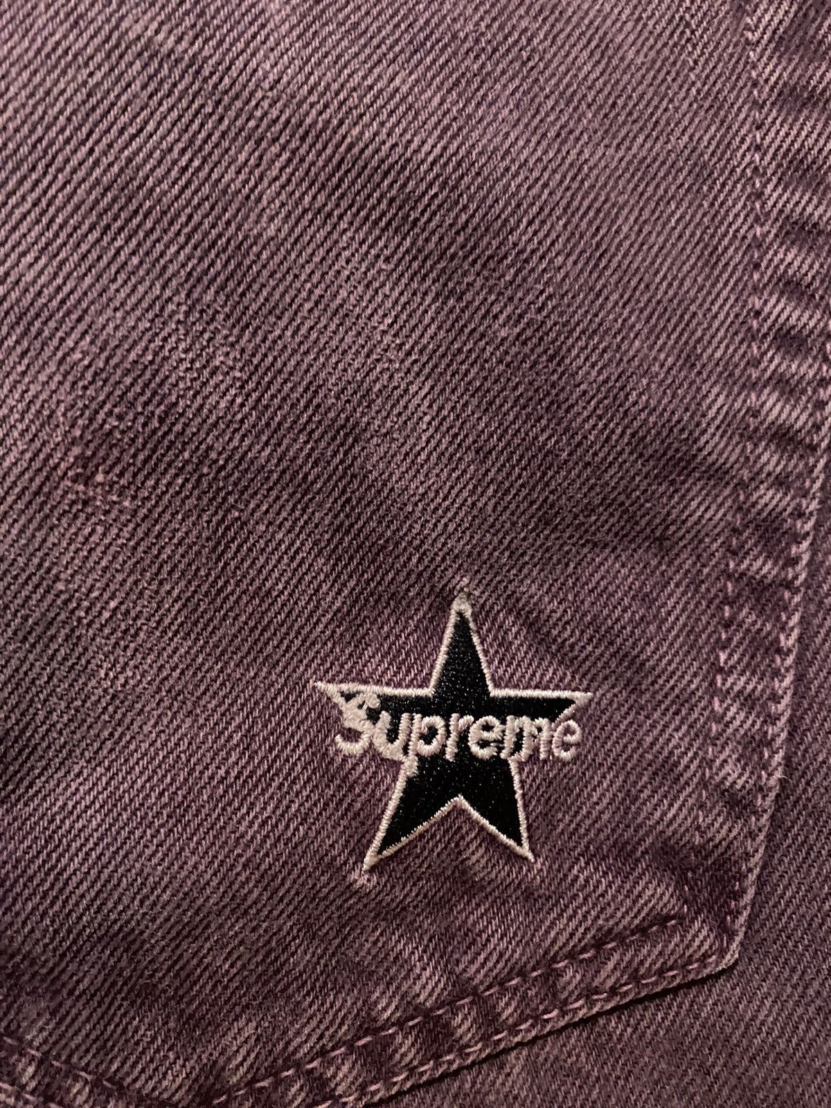 Supreme Supreme Purple Washed Regular Jeans Size US 34 / EU 50 - 8 Thumbnail