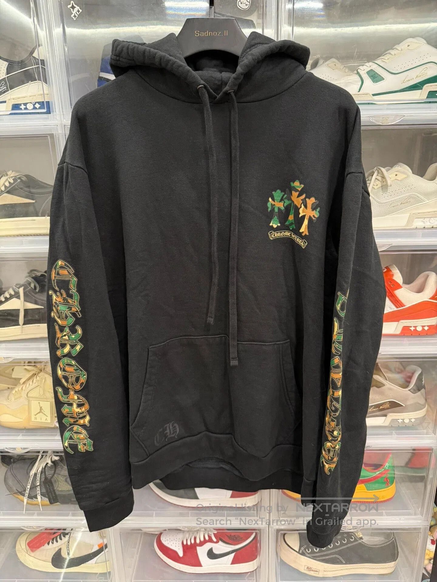 Chrome Hearts chrome hearts camouflage hoodie with design elements. Size US L / EU 52-54 / 3 - 1 Thumbnail