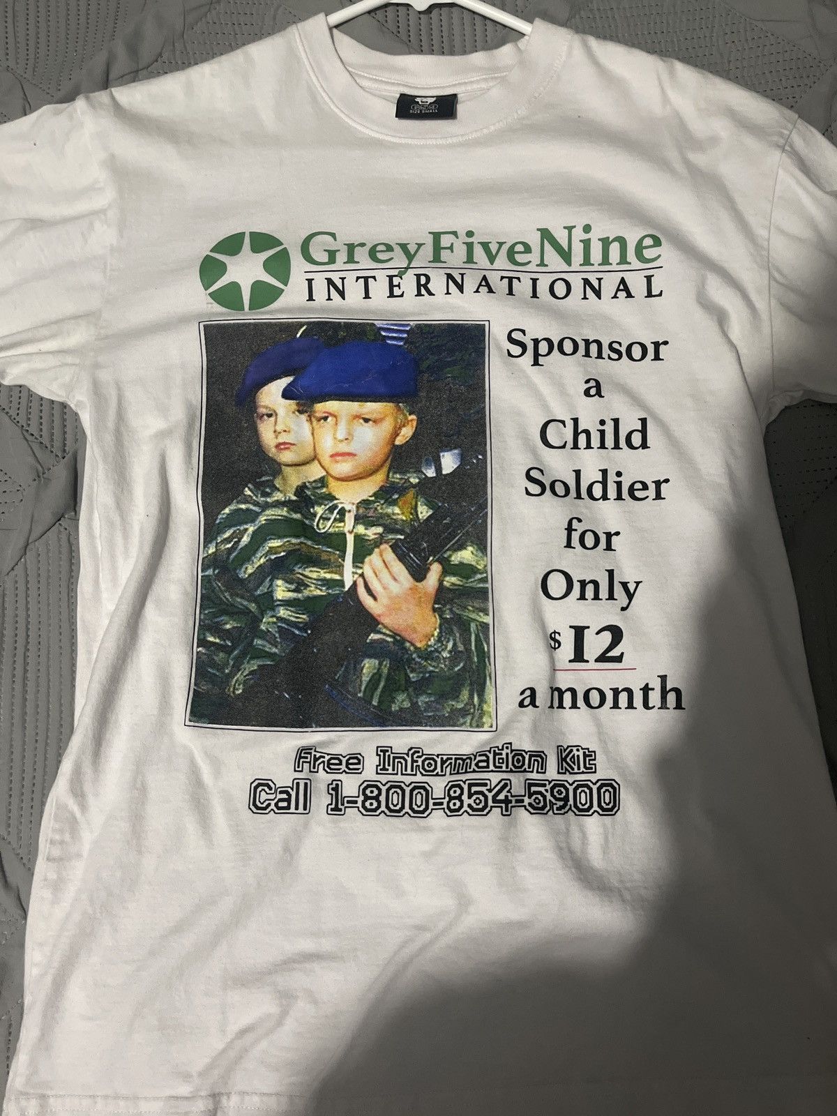 G59 Records Sponsor a Child Soldier for Only $12 a month Size US S / EU 44-46 / 1 - 1 Thumbnail