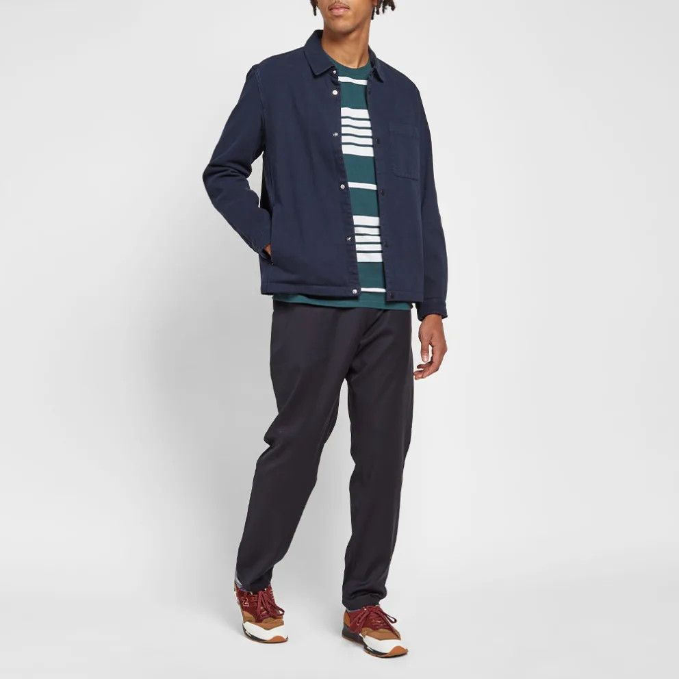 Adsum Adsum FW19 Long Sleeve Custom Stripe Shirt (L) Dusty Green Size US L / EU 52-54 / 3 - 7 Thumbnail