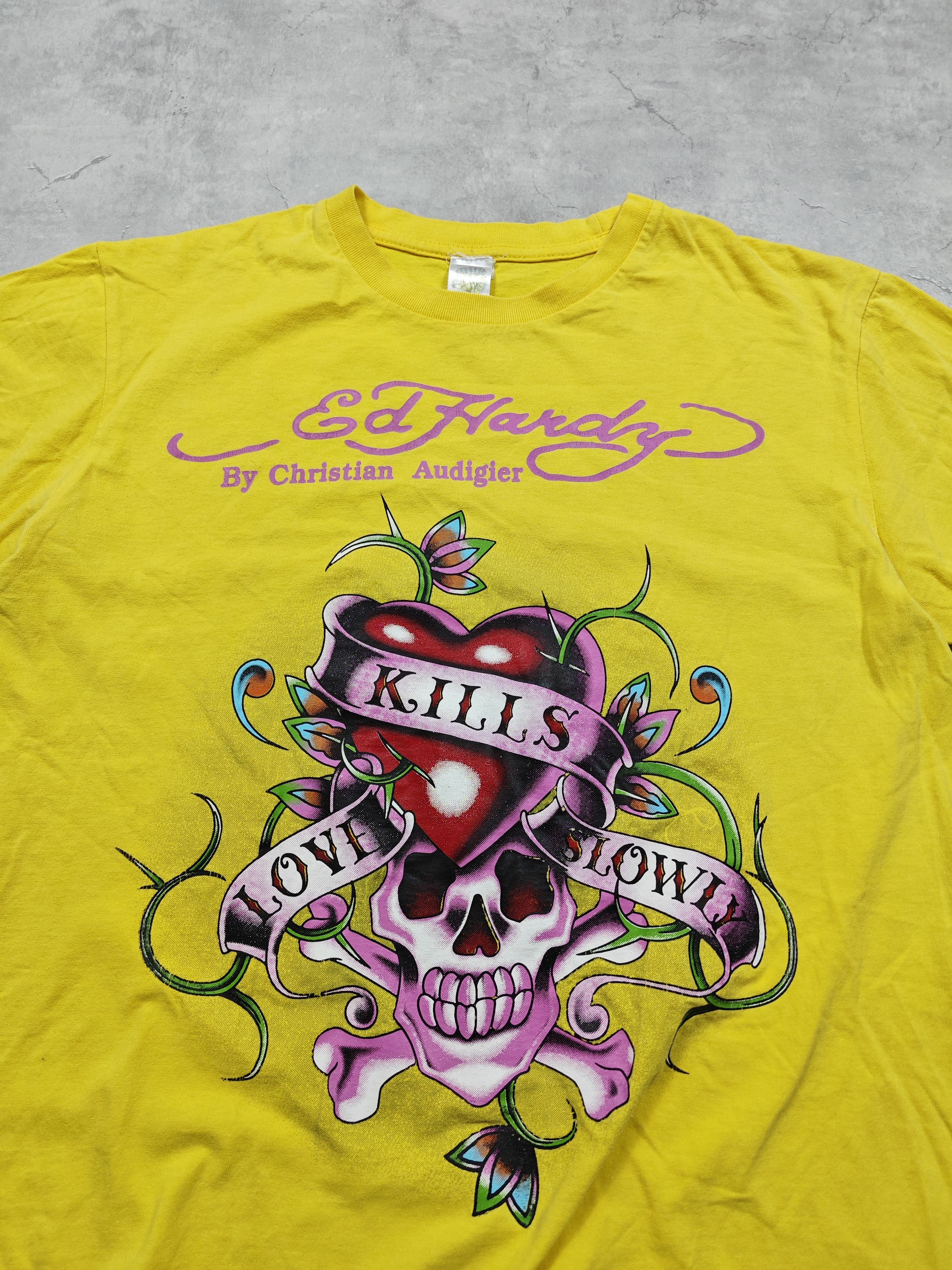 Ed Hardy Ed Hardy Vintage T Shirt Size US L / EU 52-54 / 3 - 2 Thumbnail