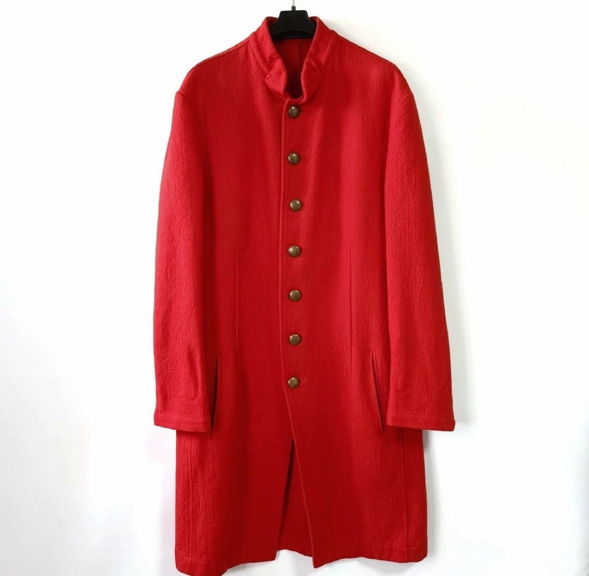 Yohji Yamamoto Yohji Yamamoto | 2001Aw Show Fleece Coat - -DMC Size US L / EU 52-54 / 3 - 1 Thumbnail
